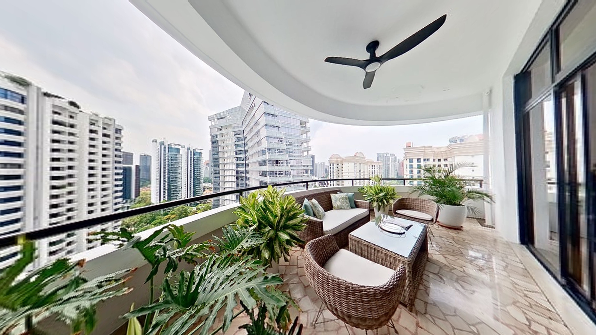Regency Park Singapore Luxury Apartments Balcony