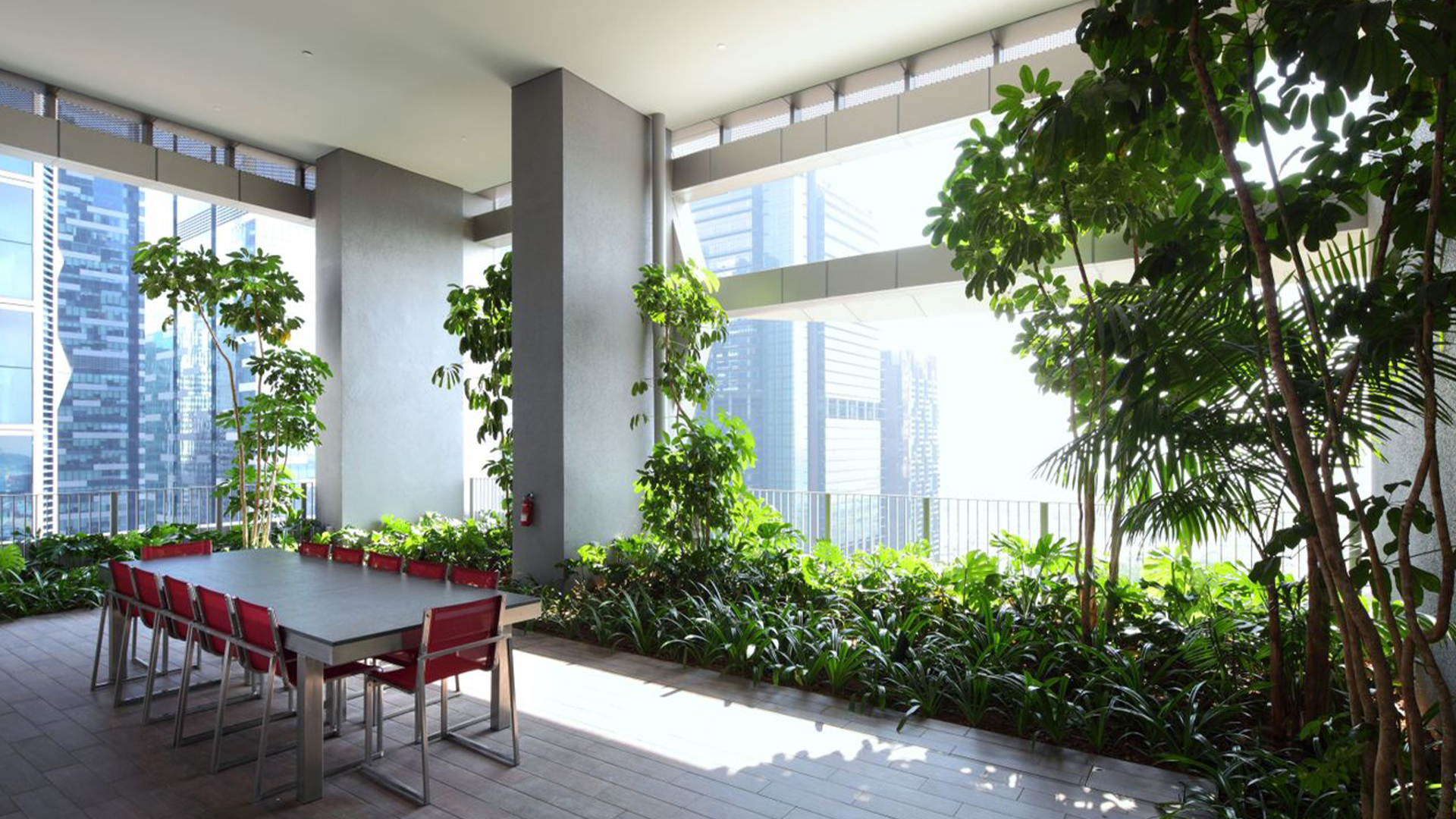 V On Shenton Singapore luxury apartments common area 3