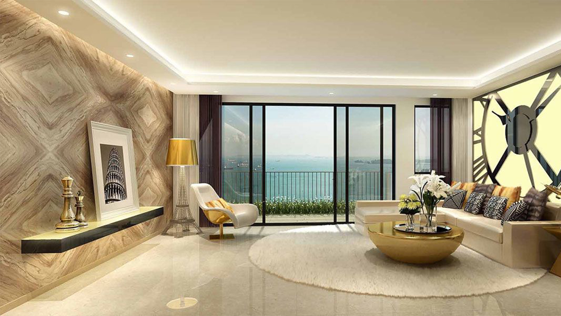 V On Shenton Singapore luxury apartments interior