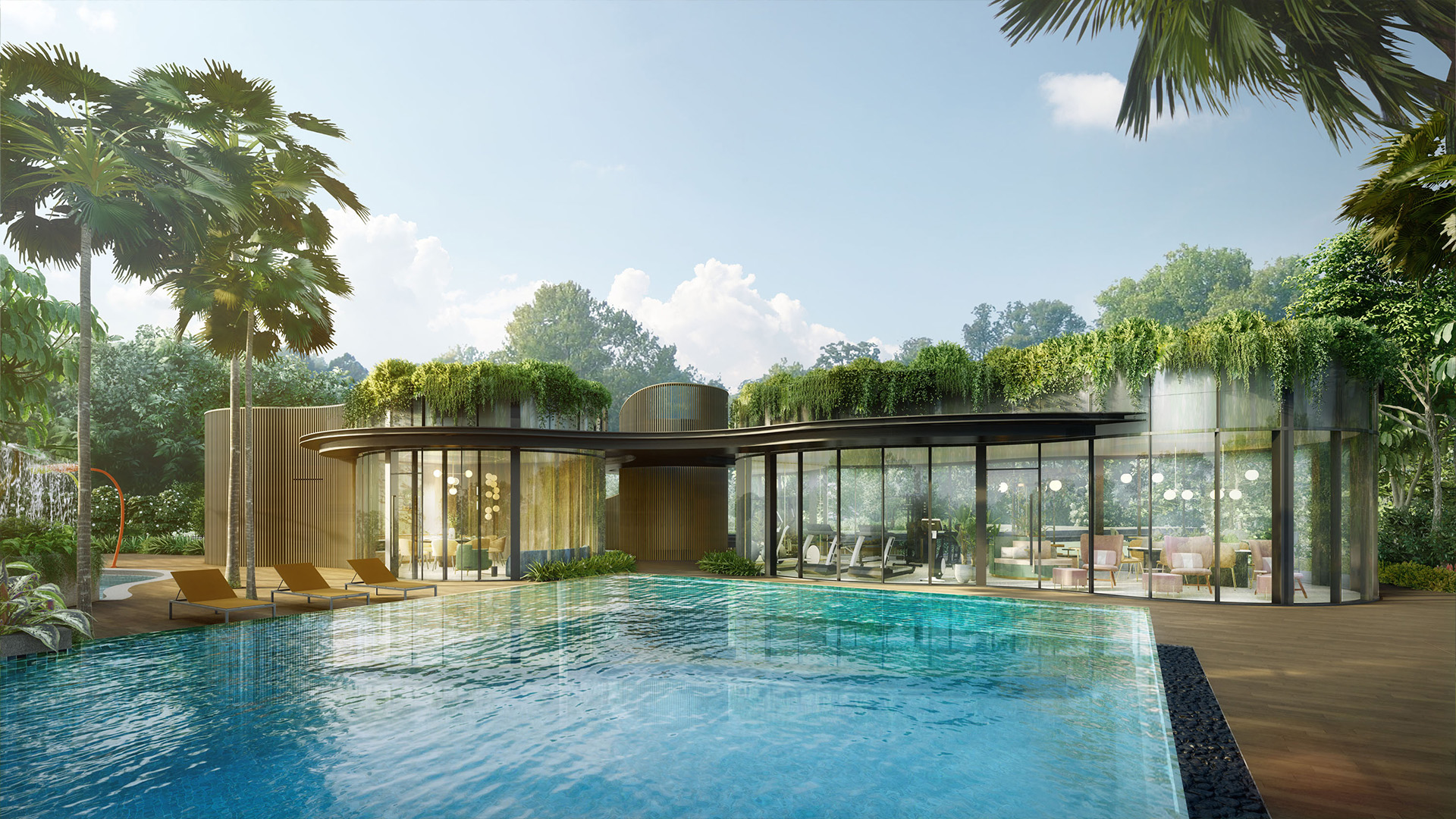 Amo Residence Singapore luxury apartments Party Deck