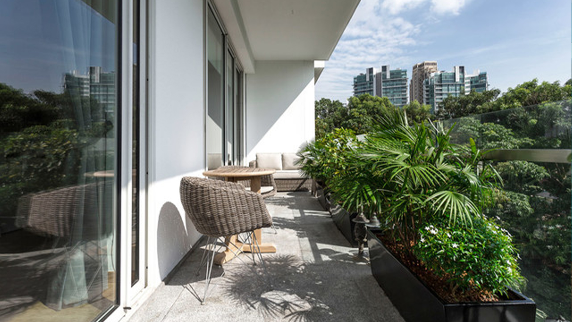 Grange Residences Singapore Luxury Apartments balcony