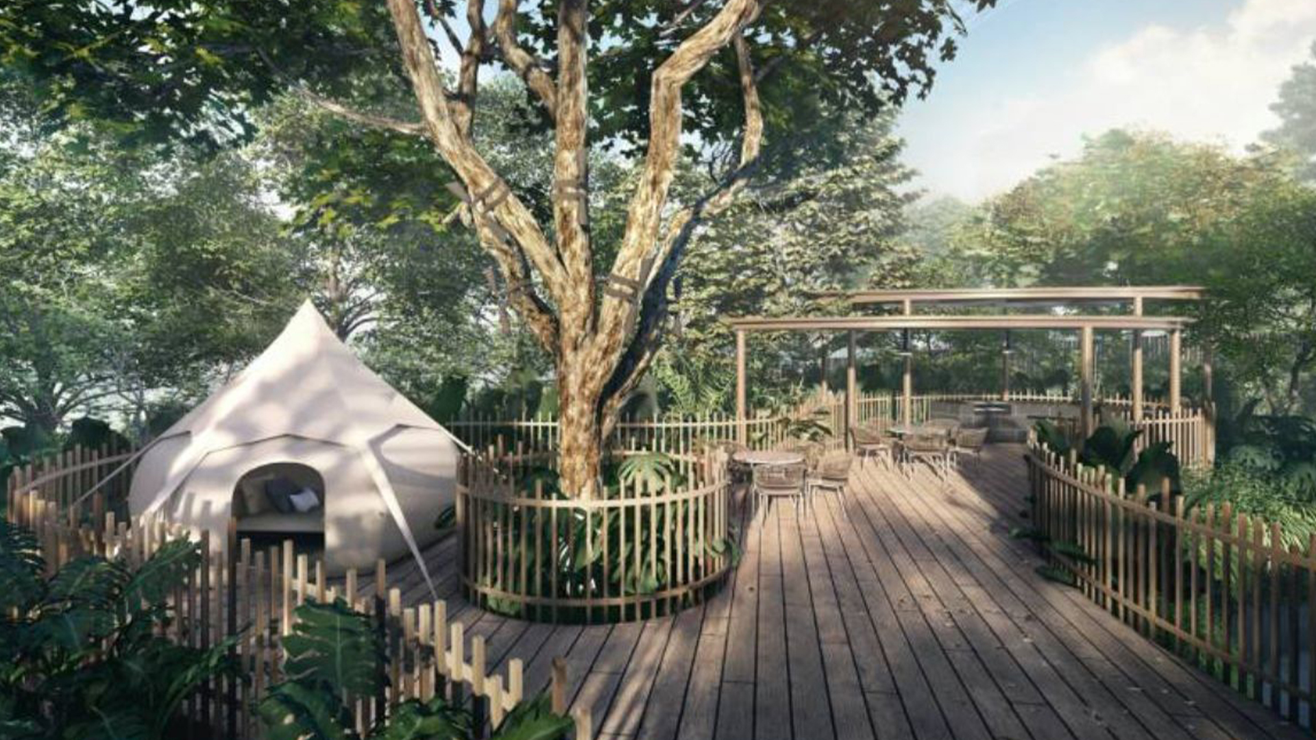 KI Residences Singapore Luxury Apartments BBQ Deck