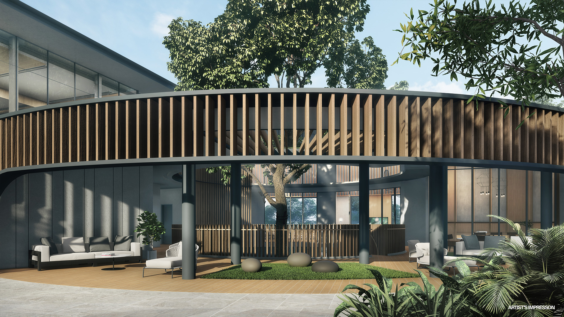 KI Residences Singapore Luxury Apartments clubhouse