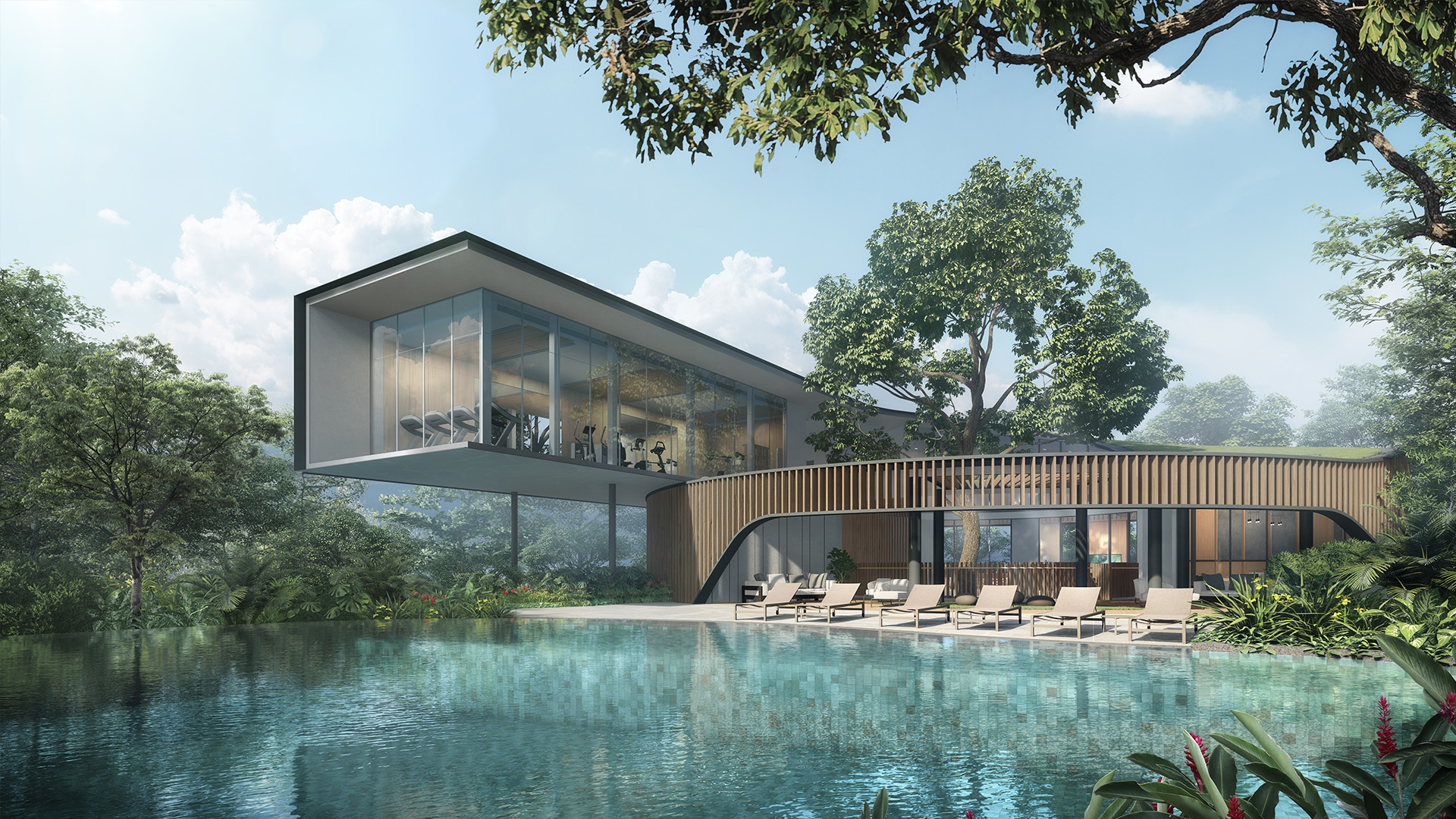 KI Residences Singapore Luxury Apartments swimming pool