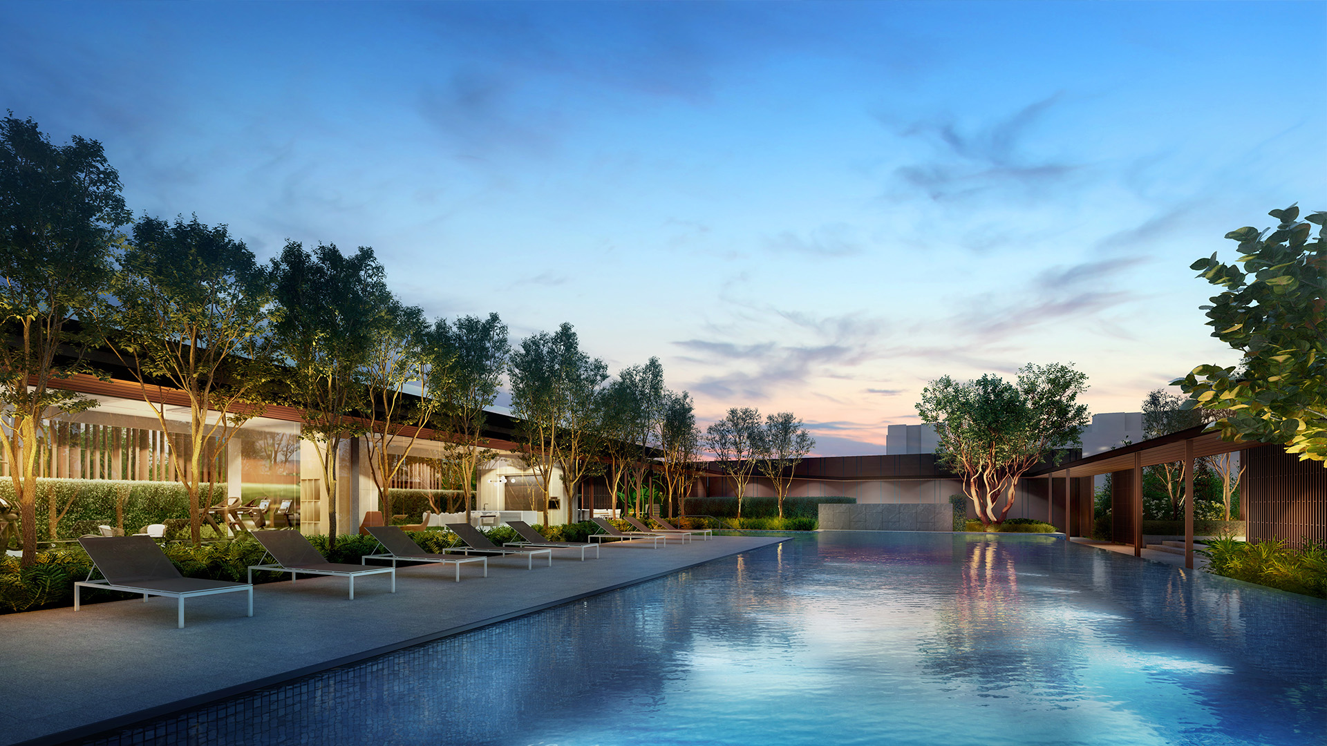 Sky Eden @ Bedok Singapore luxury apartments Clubhouse Pool