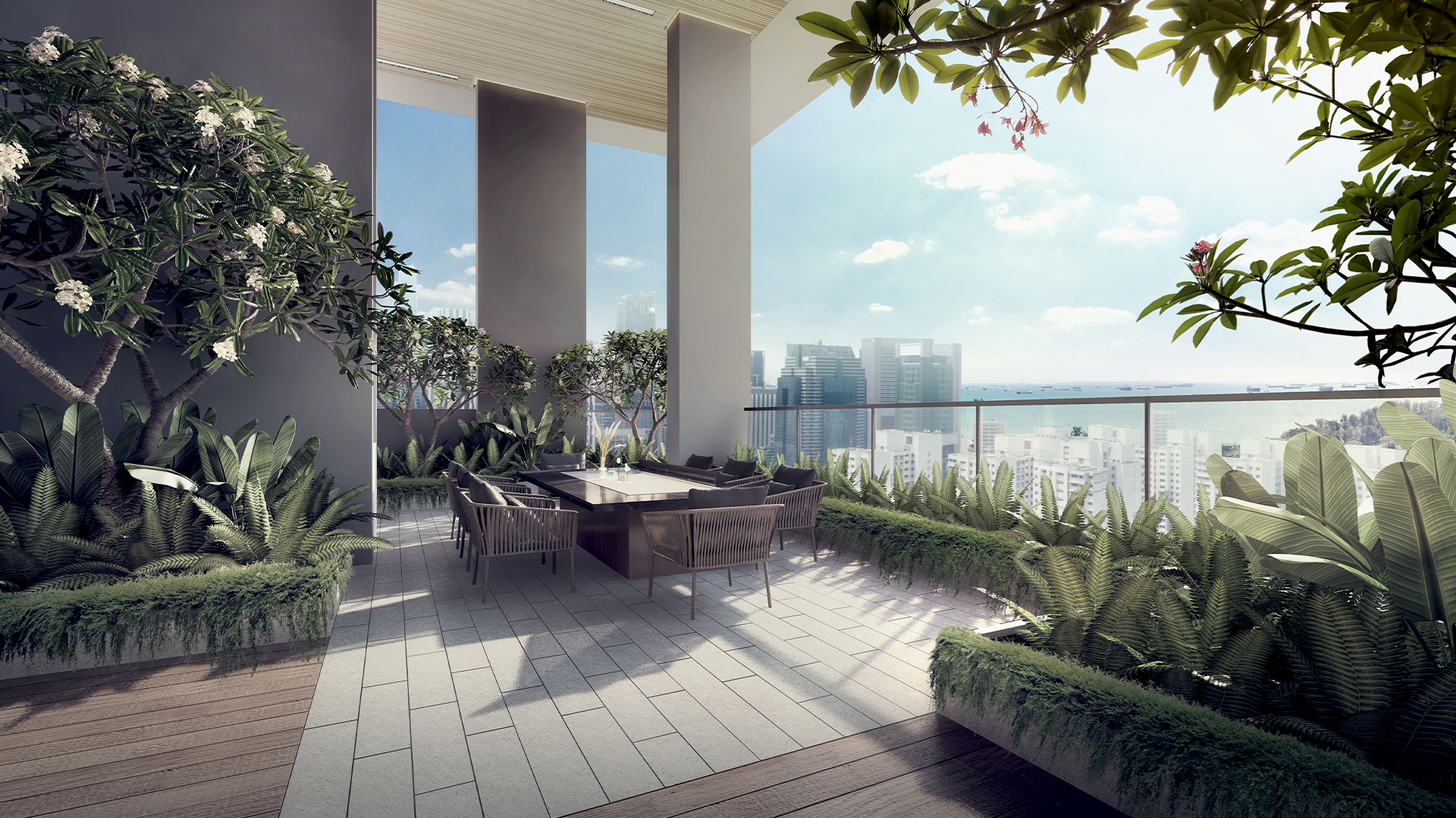 Sky Everton Singapore luxury apartments communal area 1