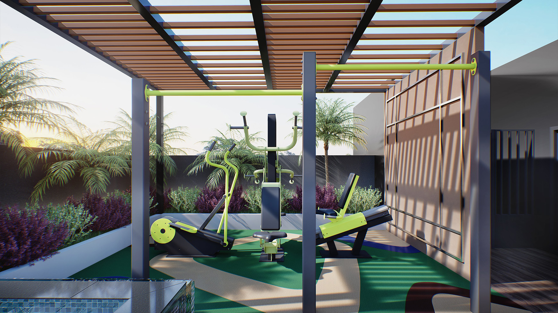 Straits At Joo Chiat Singapore luxury homes multifitness station