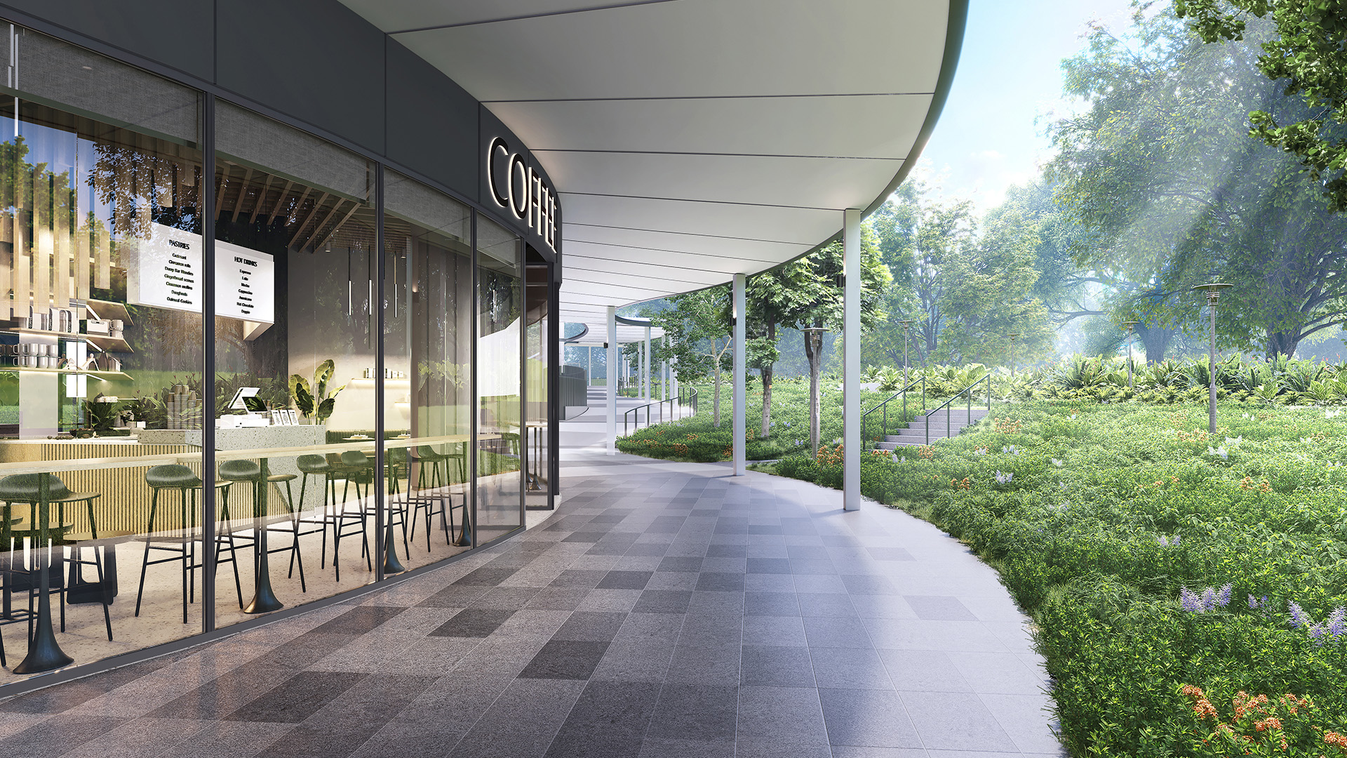 The Hill @ One North Singapore luxury apartments shops