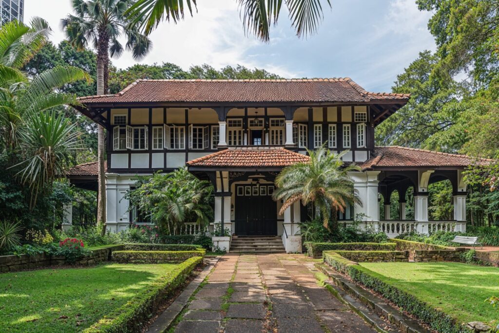 Ridout Road Black and White Bungalow