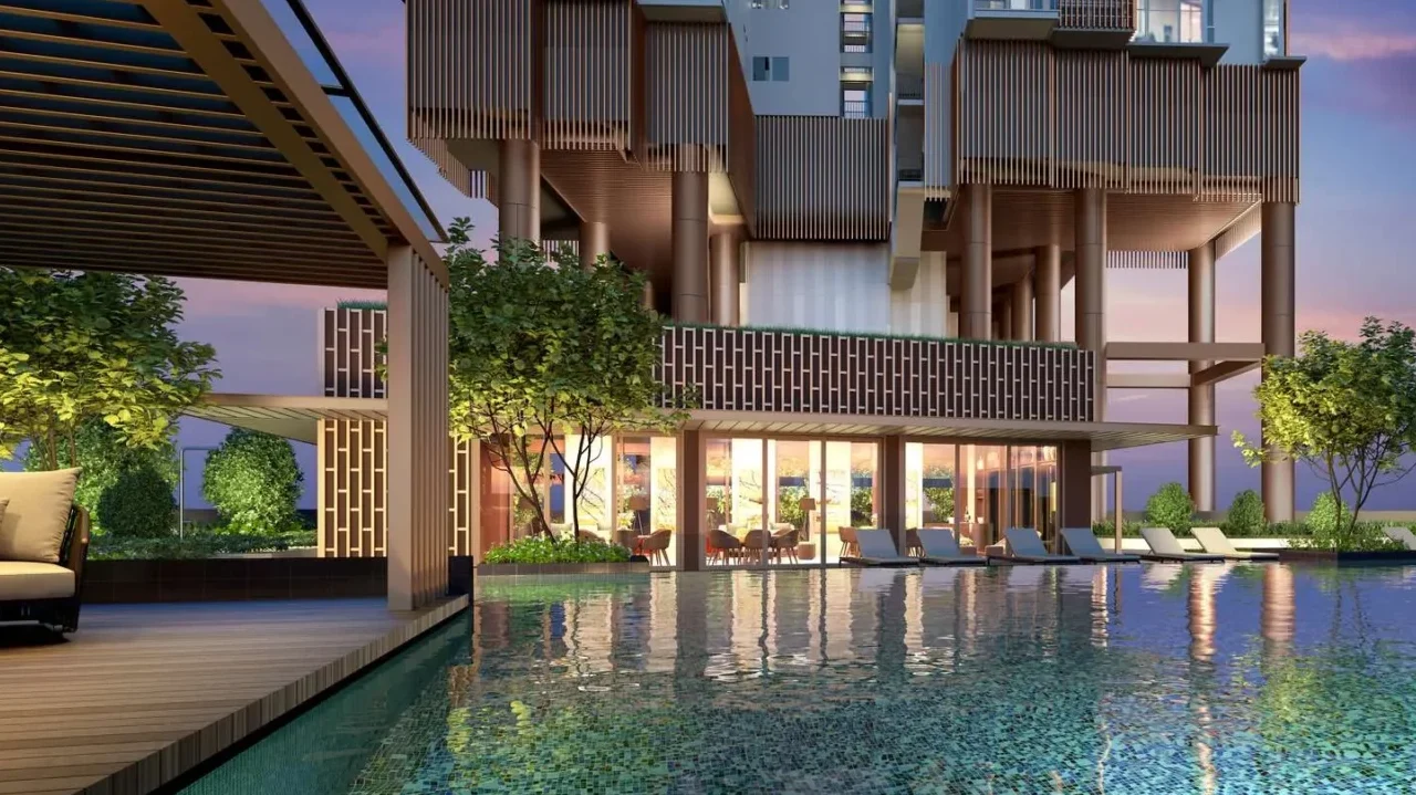 Arina East Residences Pool Luxury Properties Singapore Luxury Homes