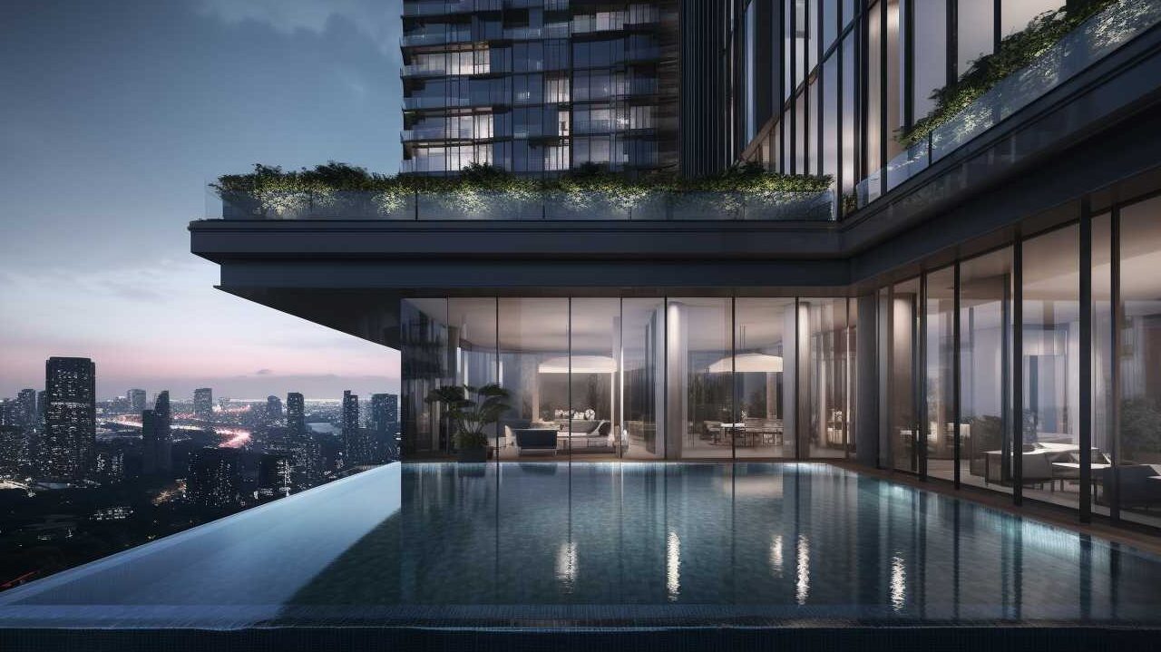 Arina East Residences Swimming Pool Luxury Properties Singapore Luxury Homes