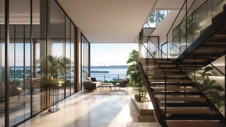 Meyer Blue Condo Living Room Unblock View by UOL Group and Singapore Land Luxury Properties Singapore Luxury Homes