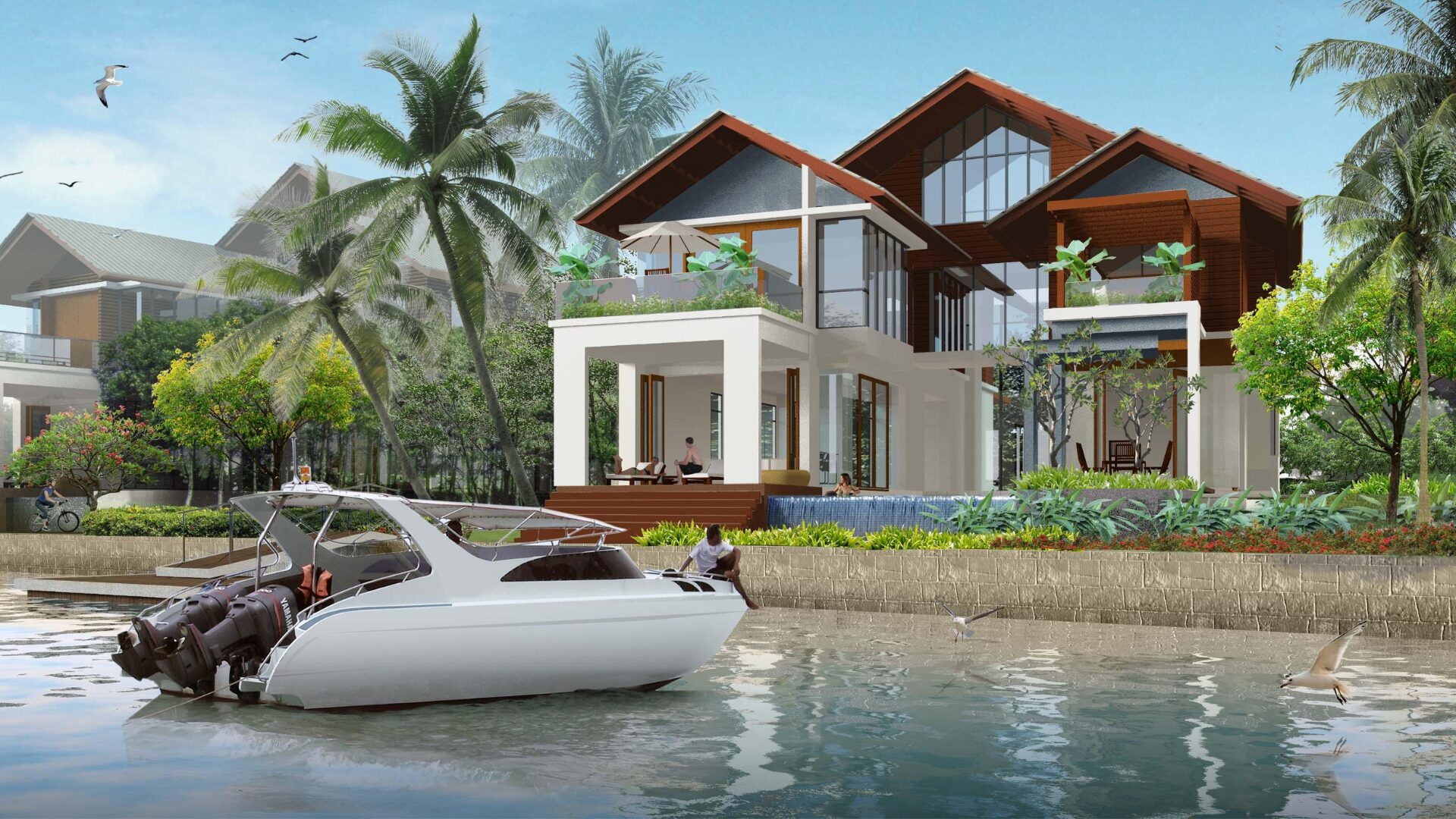 166 Ocean Drive Exterior 1 Sentosa Cove Luxury Property Singapore Luxury Homes