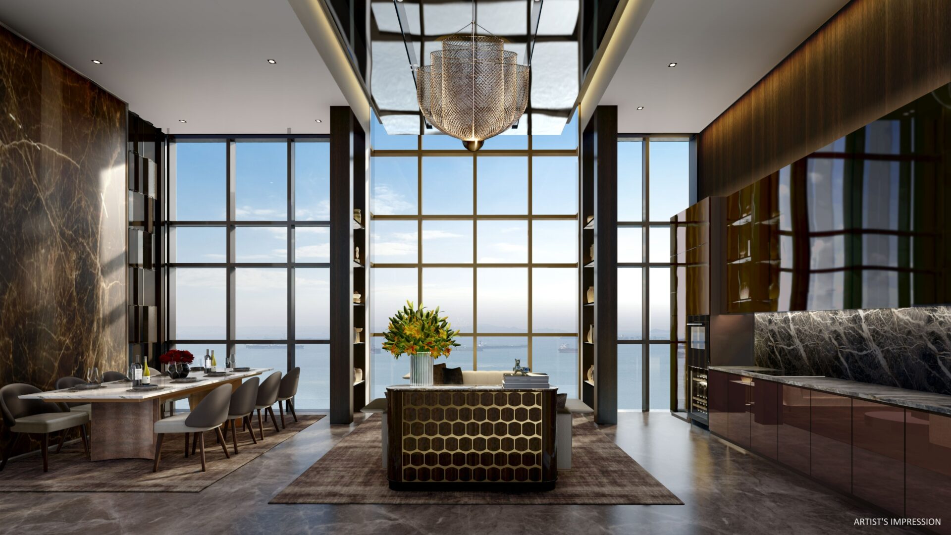Meyer Blue Club Lounge Luxury Properties Singapore Luxury Homes
