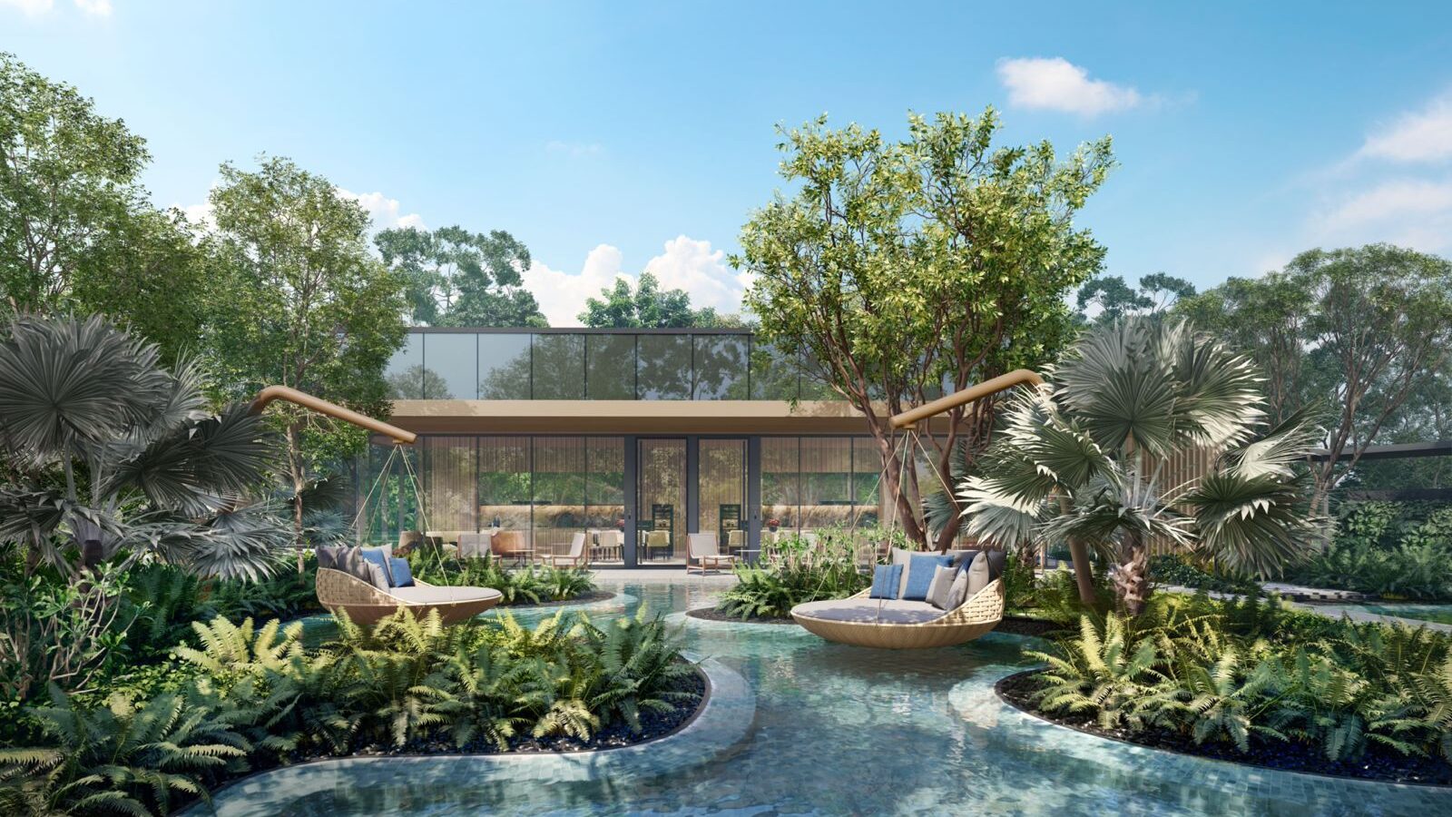 Meyer Blue Wellness Pavilion Swimming Pool Luxury Properties Singapore Luxury Homes
