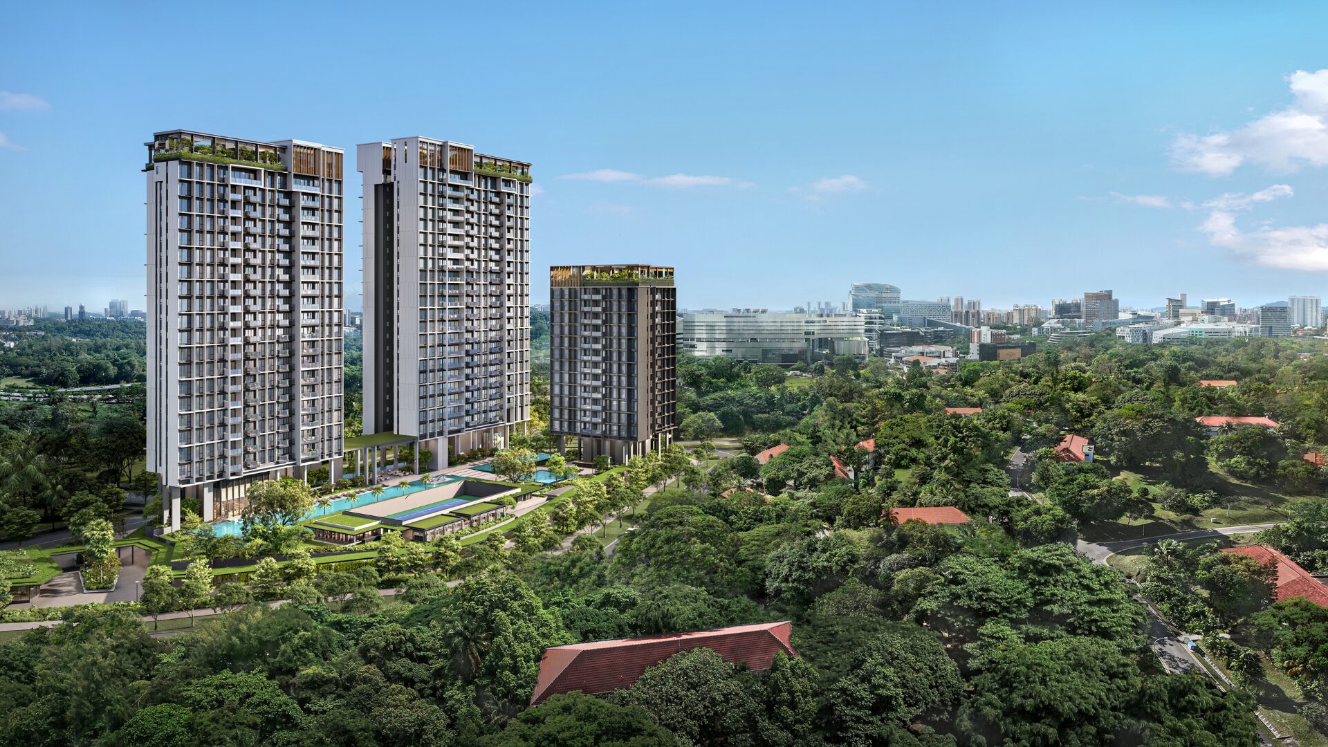 Bloomsburry Residences Facade Luxury Property Singapore Luxury Homes