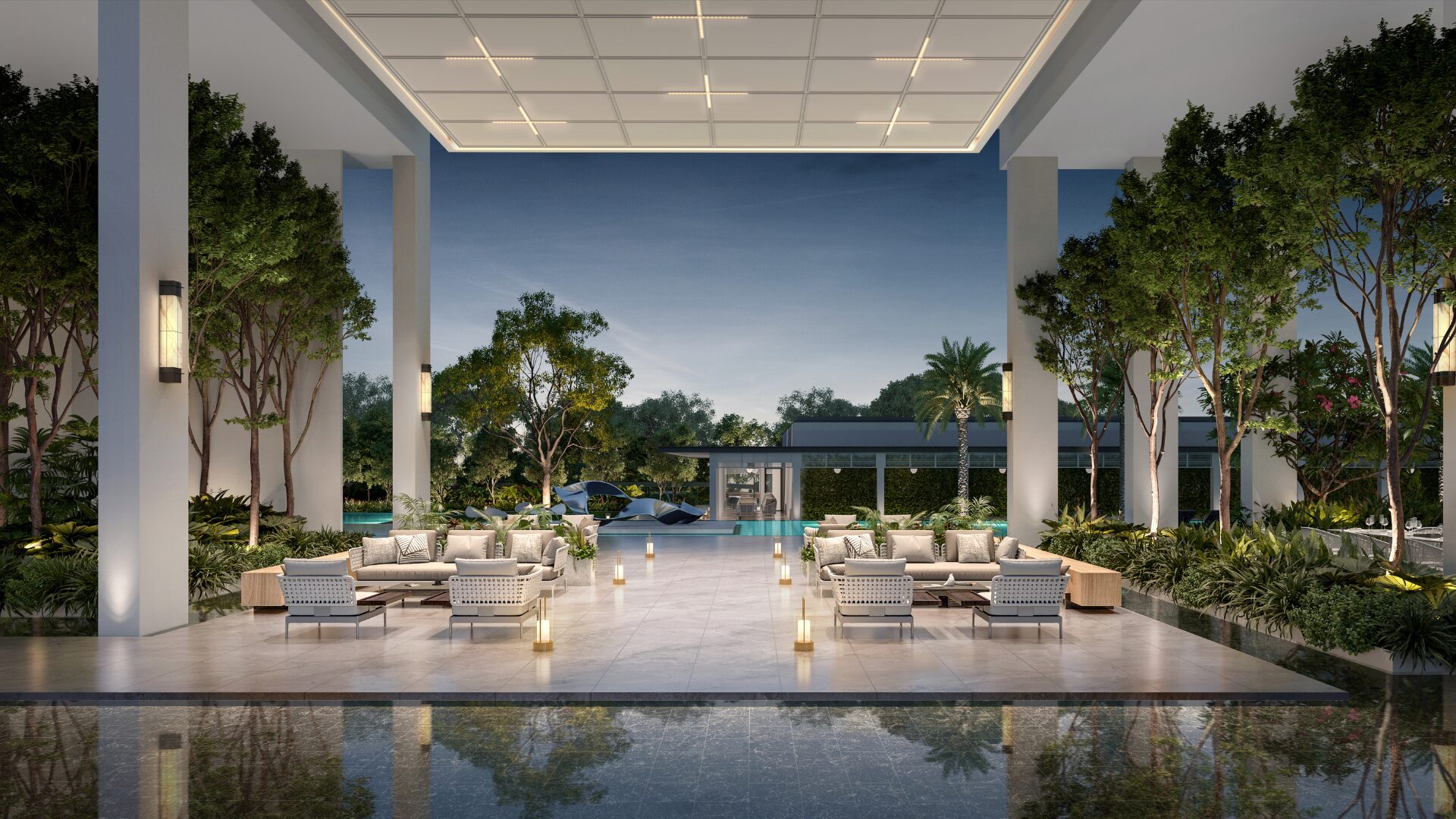 Bloomsburry Residences Pool Area Luxury Property Singapore Luxury Homes