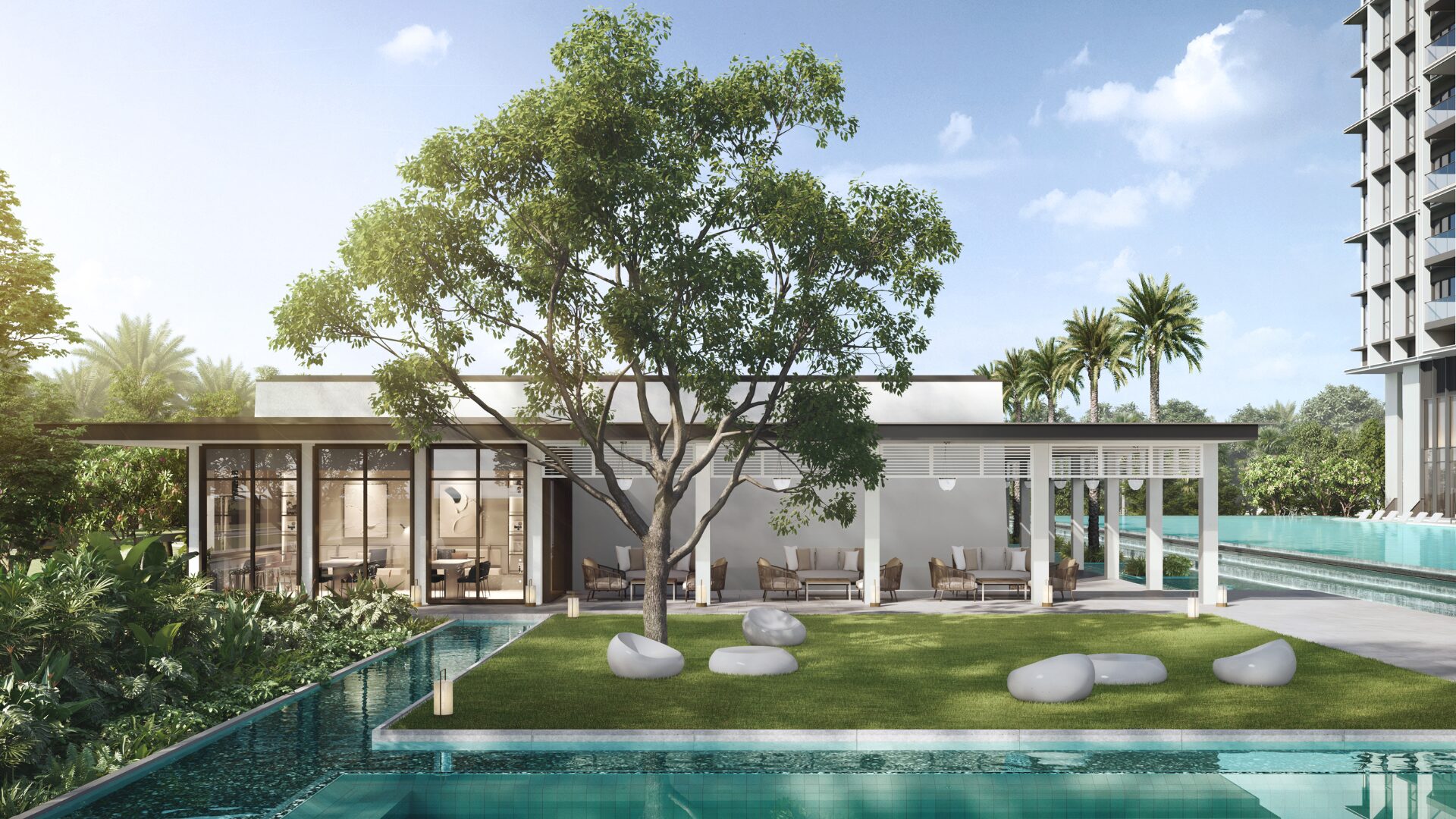 Bloomsburry Residences Reading room Luxury Property Singapore Luxury Homes