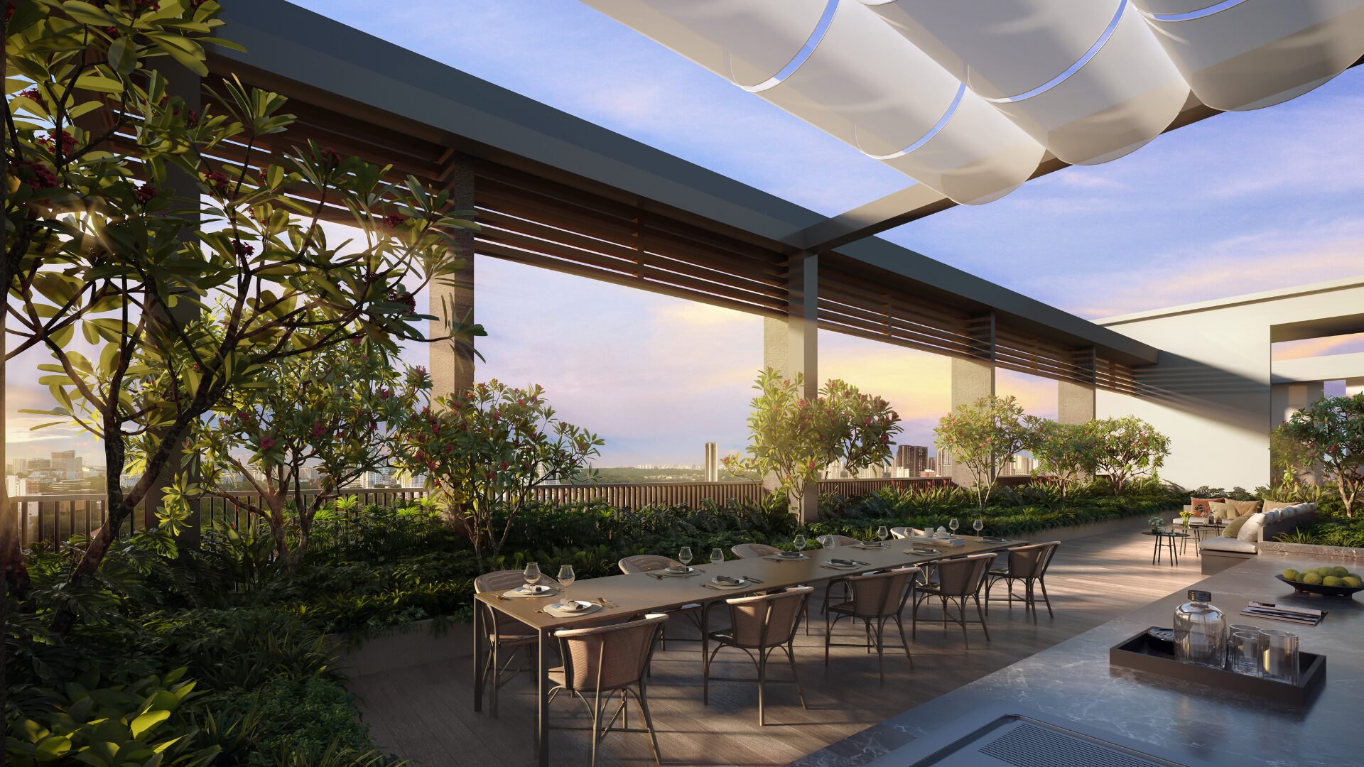 Bloomsburry Residences Rooftop Luxury Property Singapore Luxury Homes