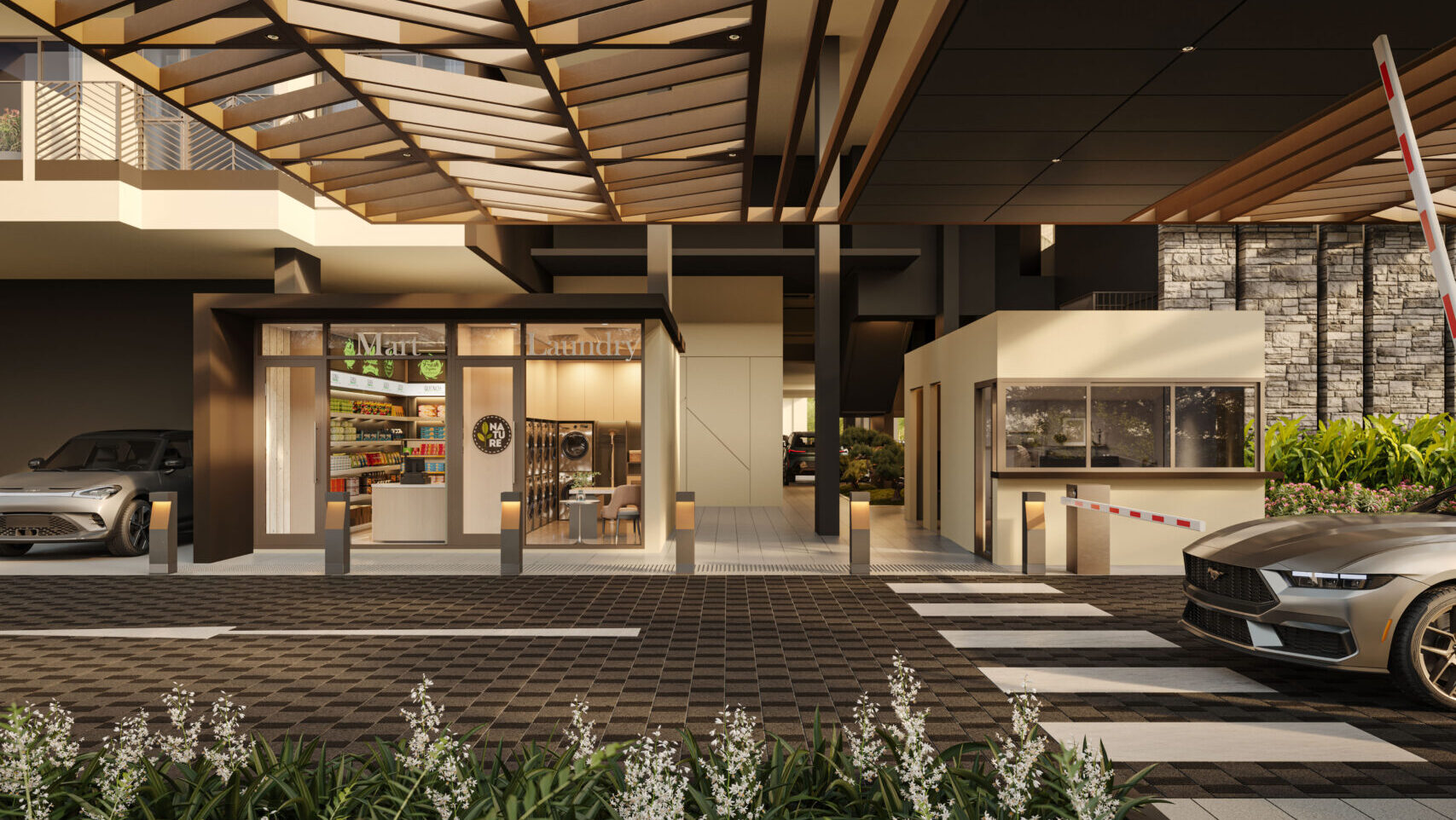 Bagnall Haus Entrance Luxury Properties Singapore luxury Homes