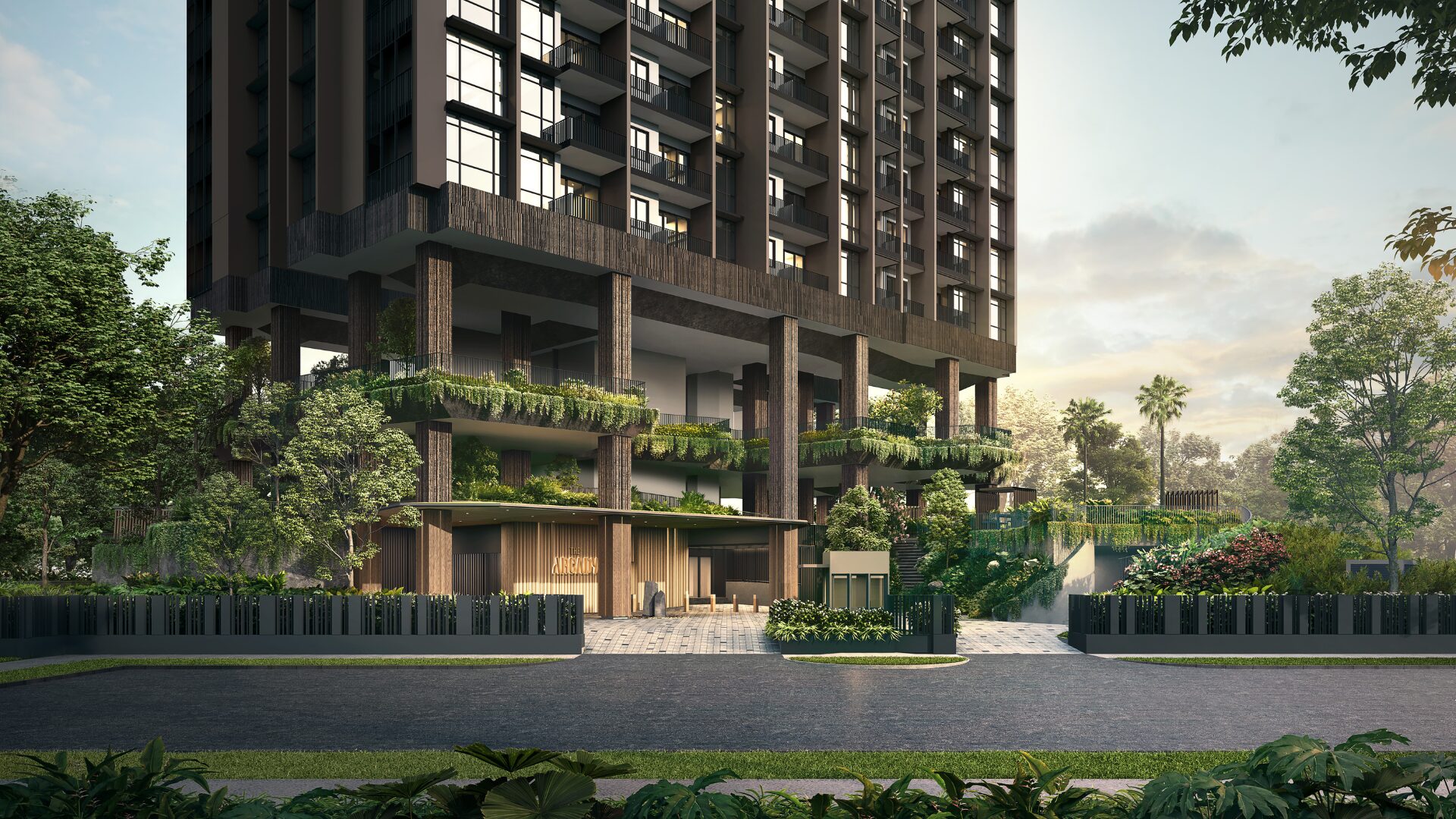 The Arcady at Boon Keng Exterior Building Look Luxury Property Singapore Luxury Homes (2)