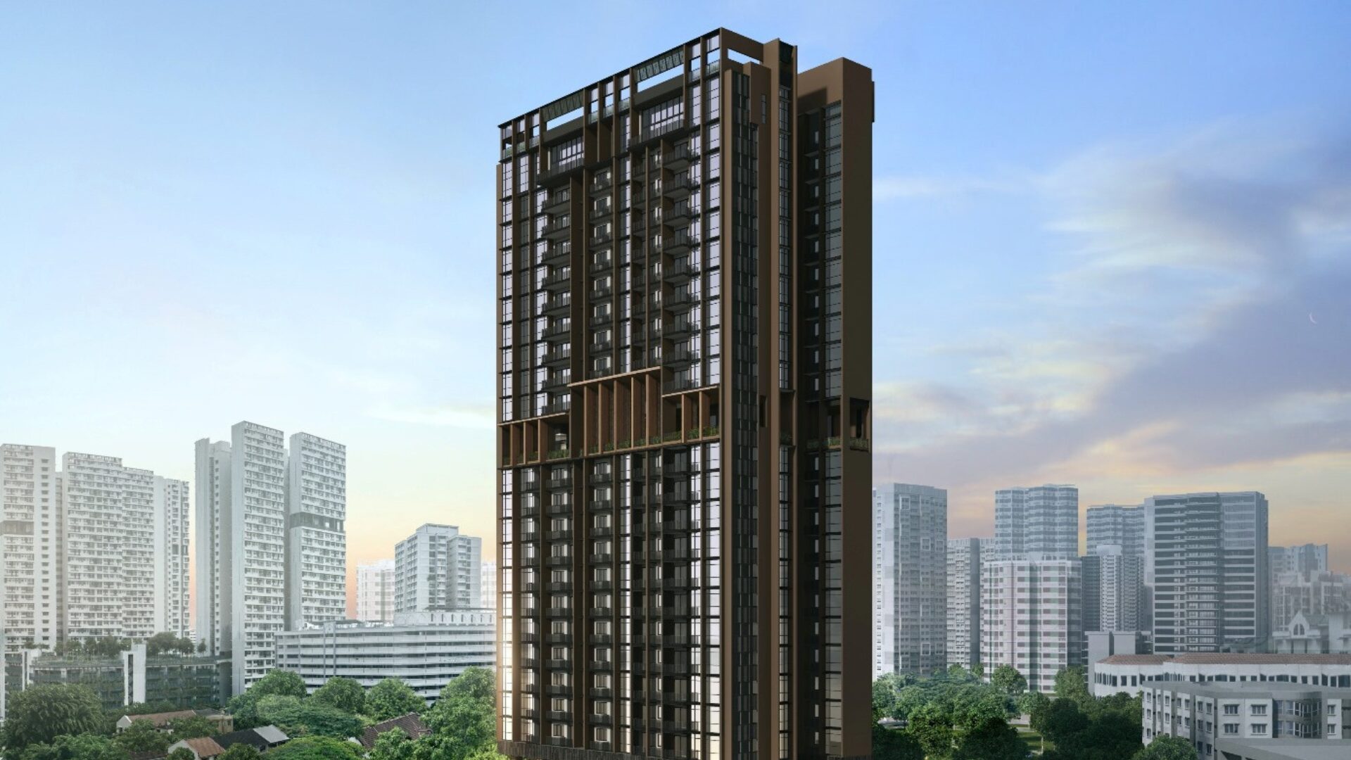 The Arcady at Boon Keng Exterior Building Look Luxury Property Singapore Luxury Homes