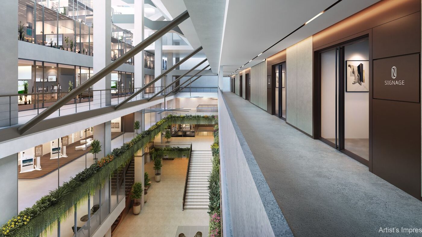 The Golden Mile Interior Look Retail Medical Suites and Offices Luxury Property Singapore Luxury Homes