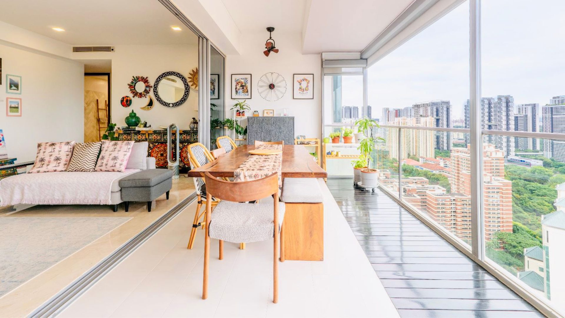 Ascentia Sky Singapore luxury apartments Balcony