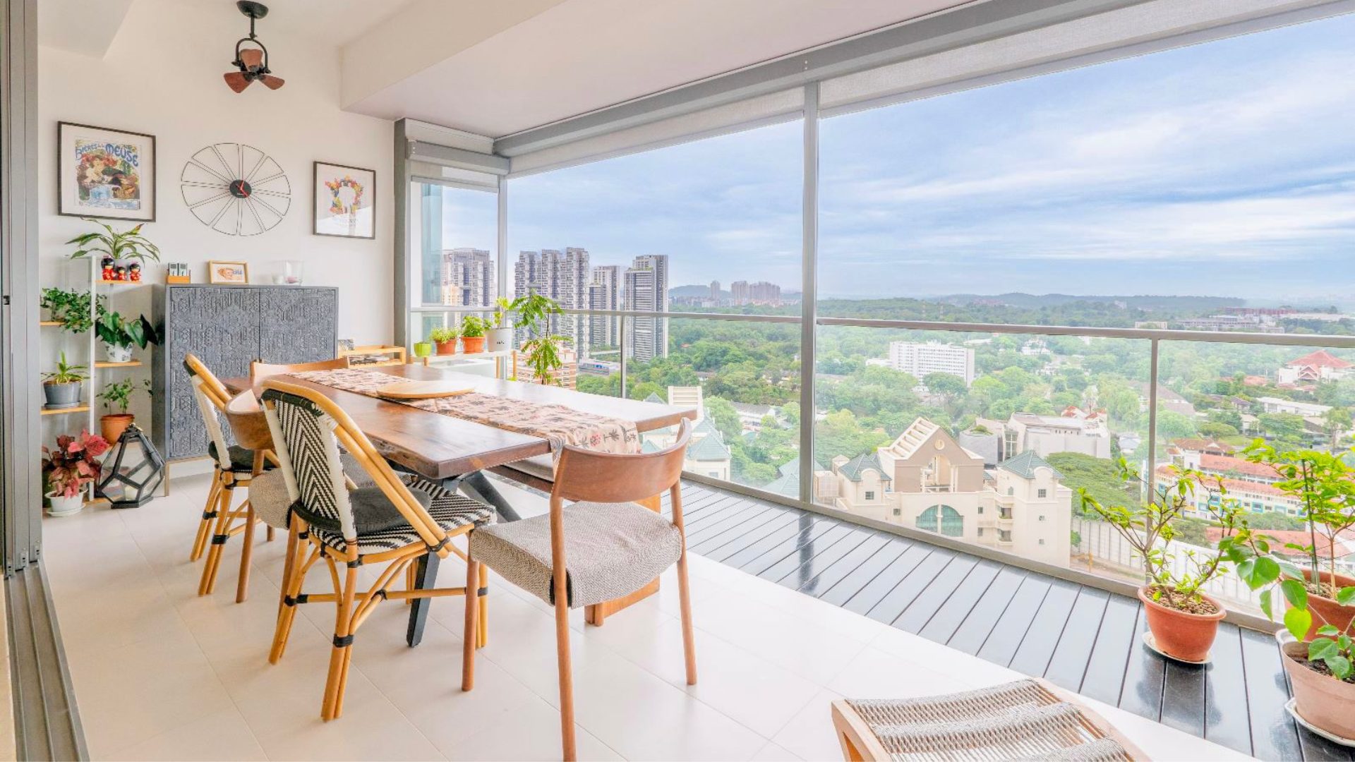 Ascentia Sky Singapore luxury apartments Balcony