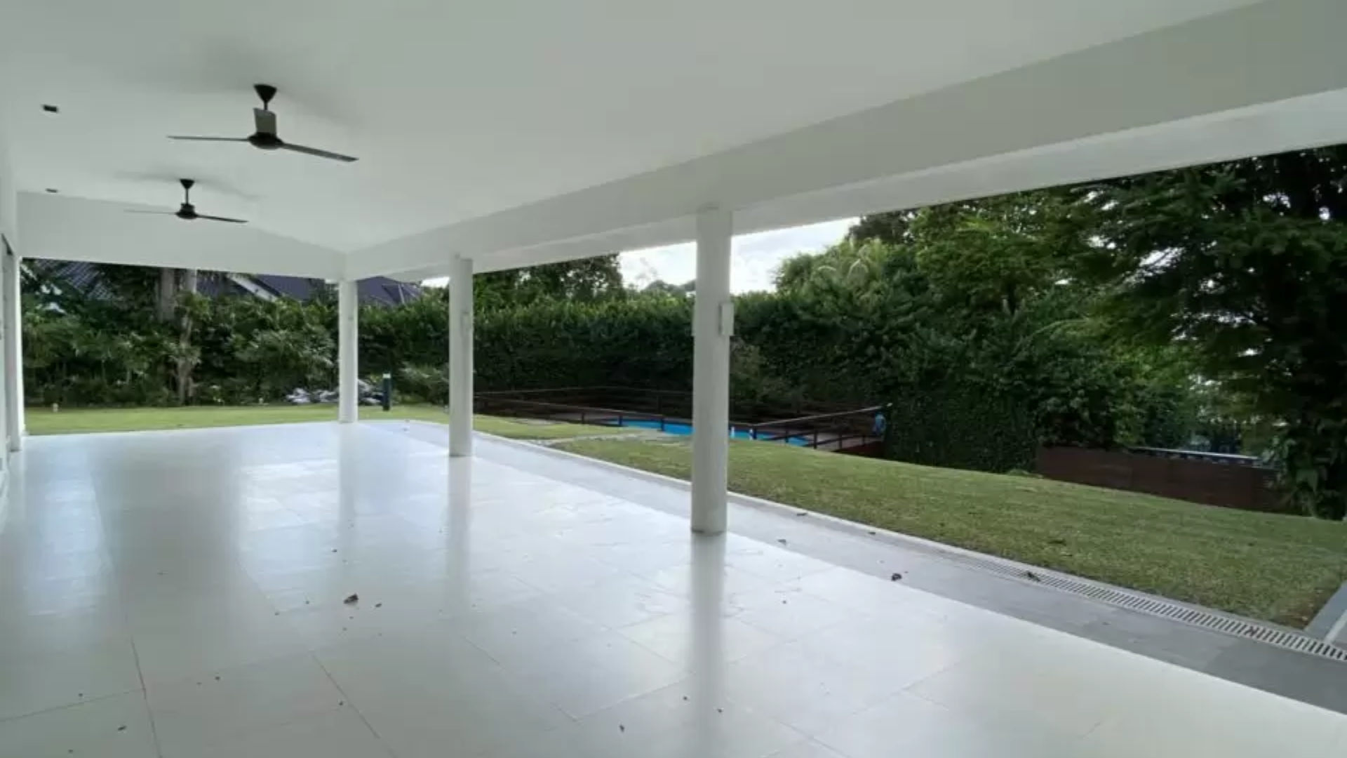 Astrid Hill Singapore luxury landed homes patio