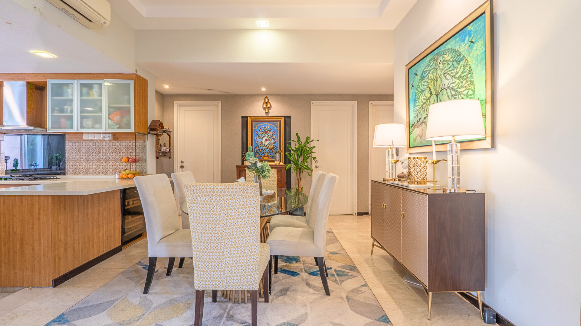 Costa Rhu Singapore luxury apartments dining area