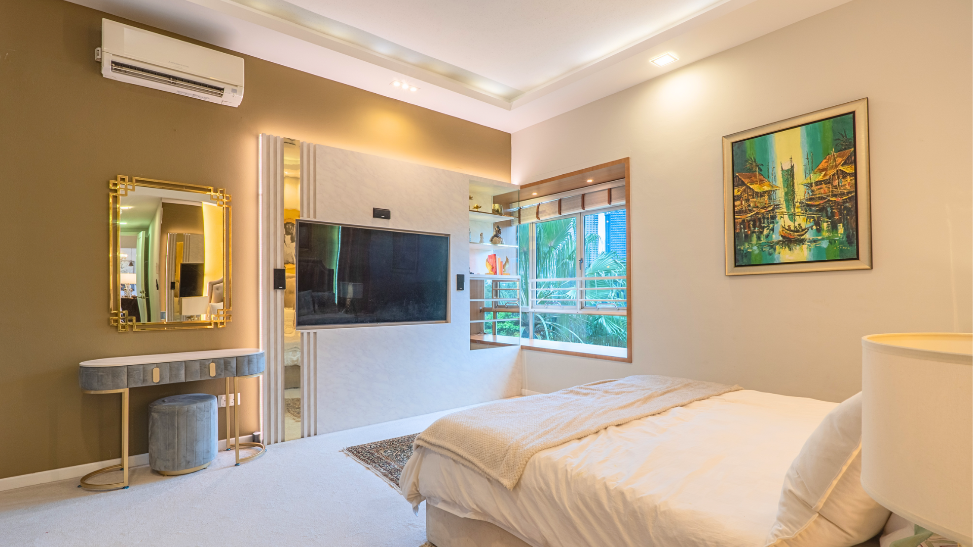 Costa Rhu Singapore luxury apartments master bedroom