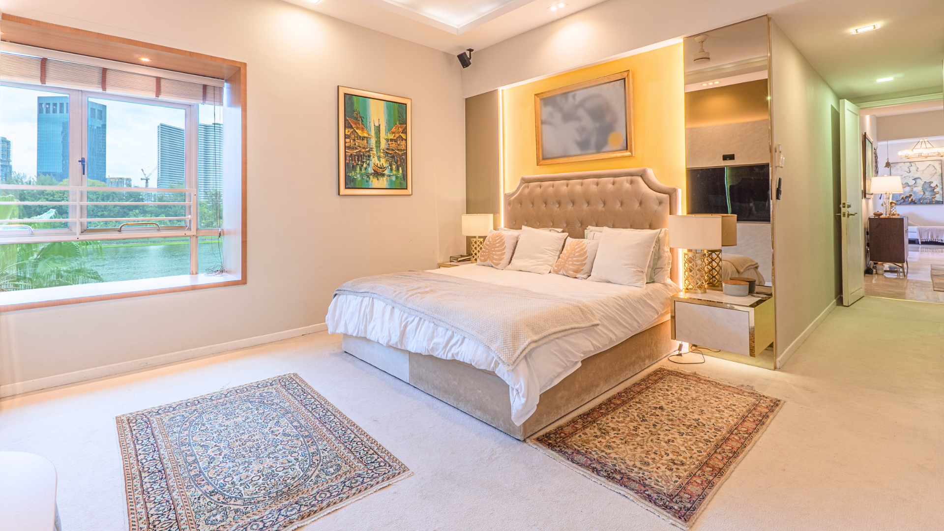 Costa Rhu Singapore luxury apartments master bedroom