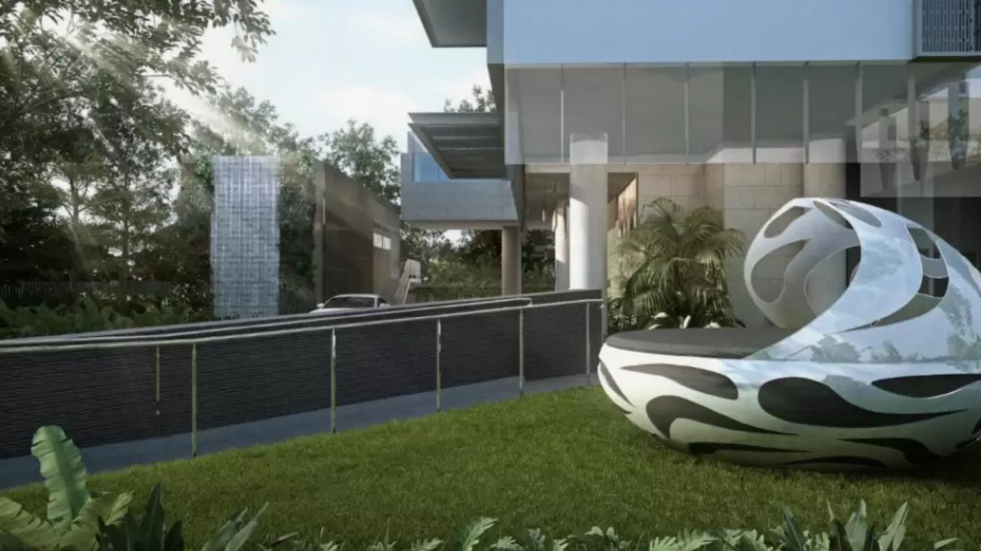 Grange 1866 Singapore luxury apartments garden