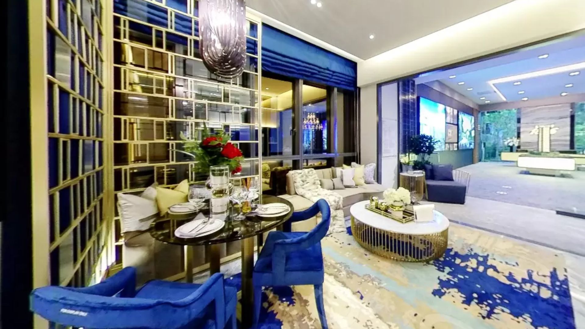 Grange 1866 Singapore luxury apartments living room