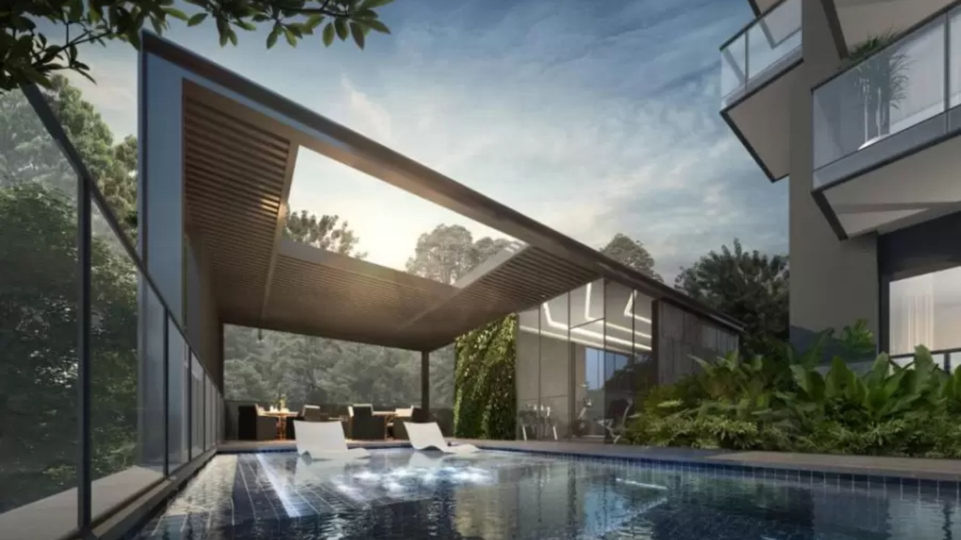Grange 1866 Singapore luxury apartments pool