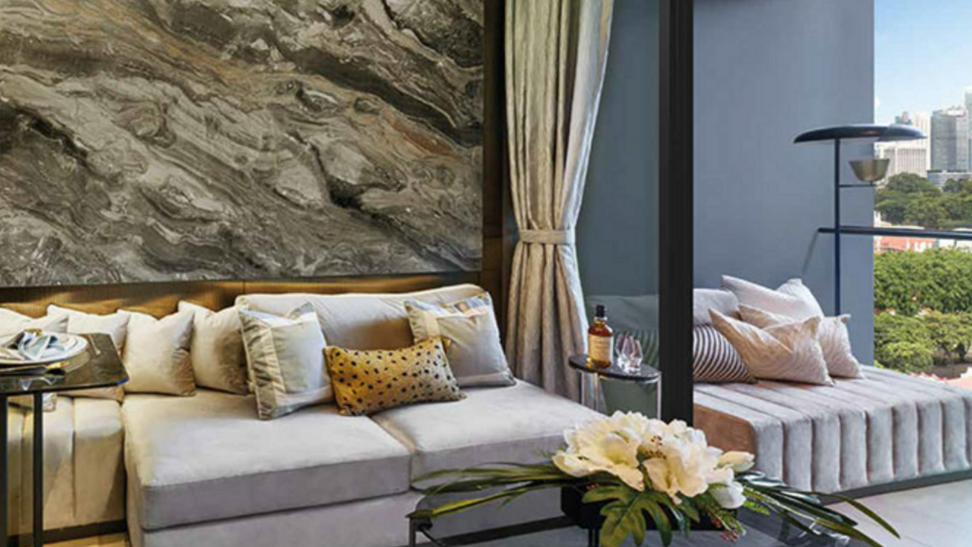 Haus on Handy Singapore luxury apartments Living Room