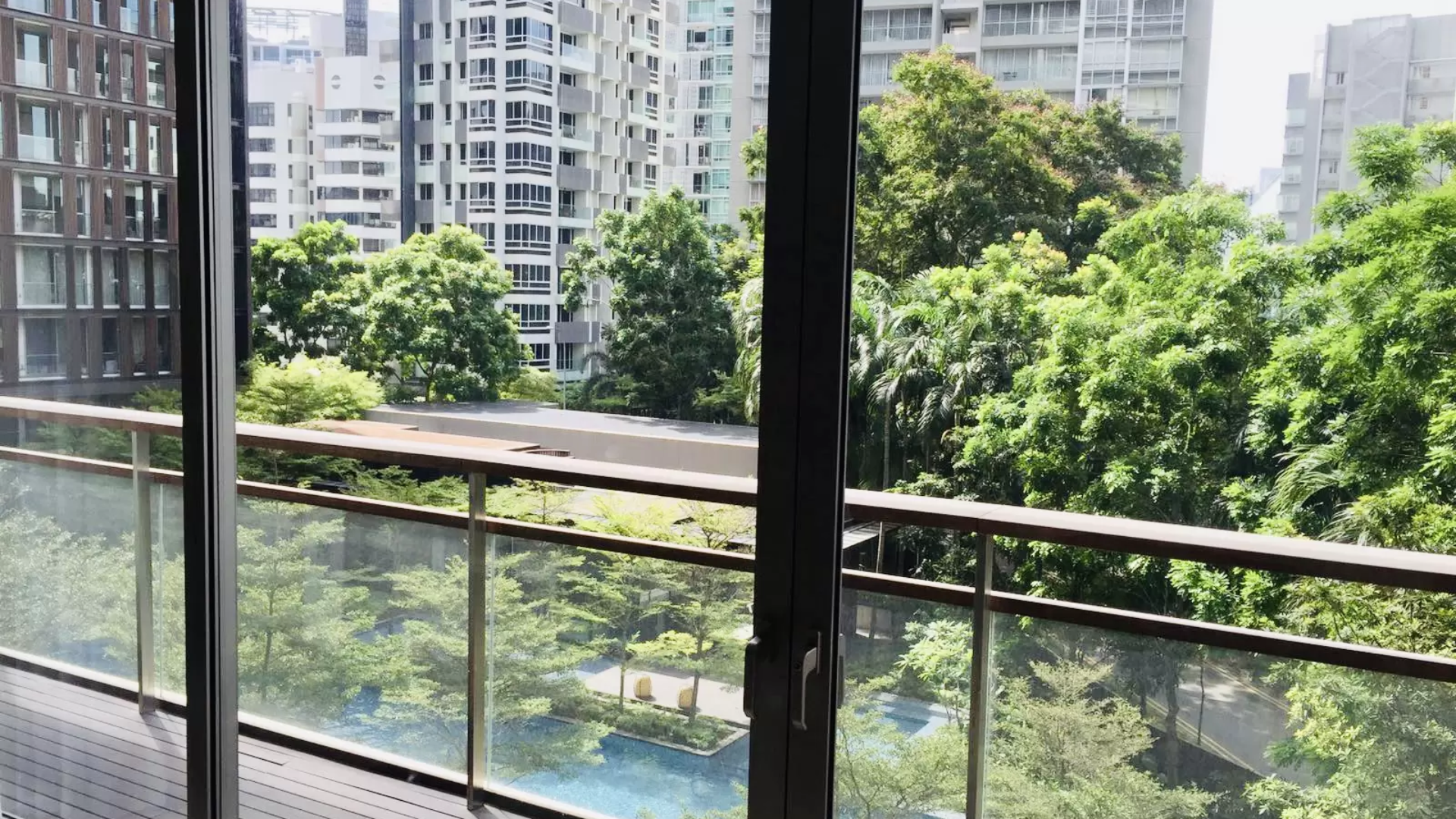 Hilltops Singapore luxury apartments view