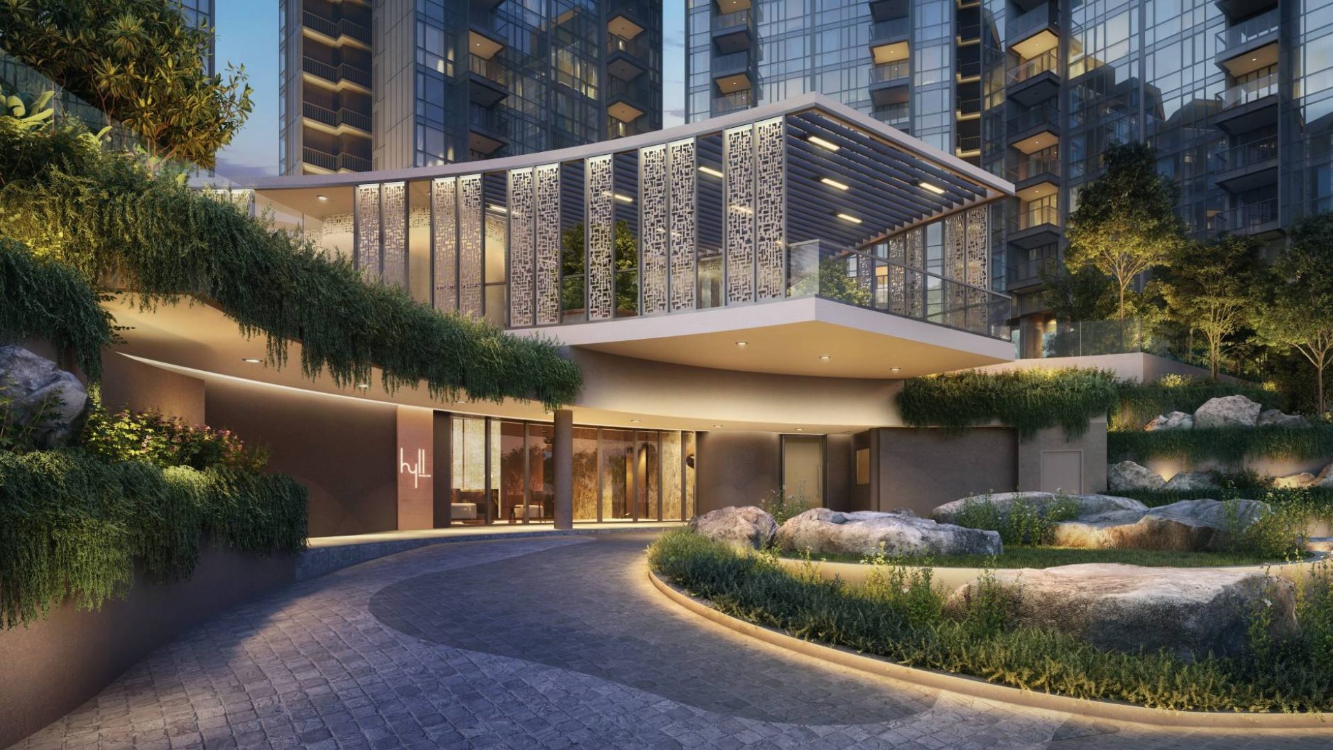 Hyll on Holland Singapore luxury apartments exterior