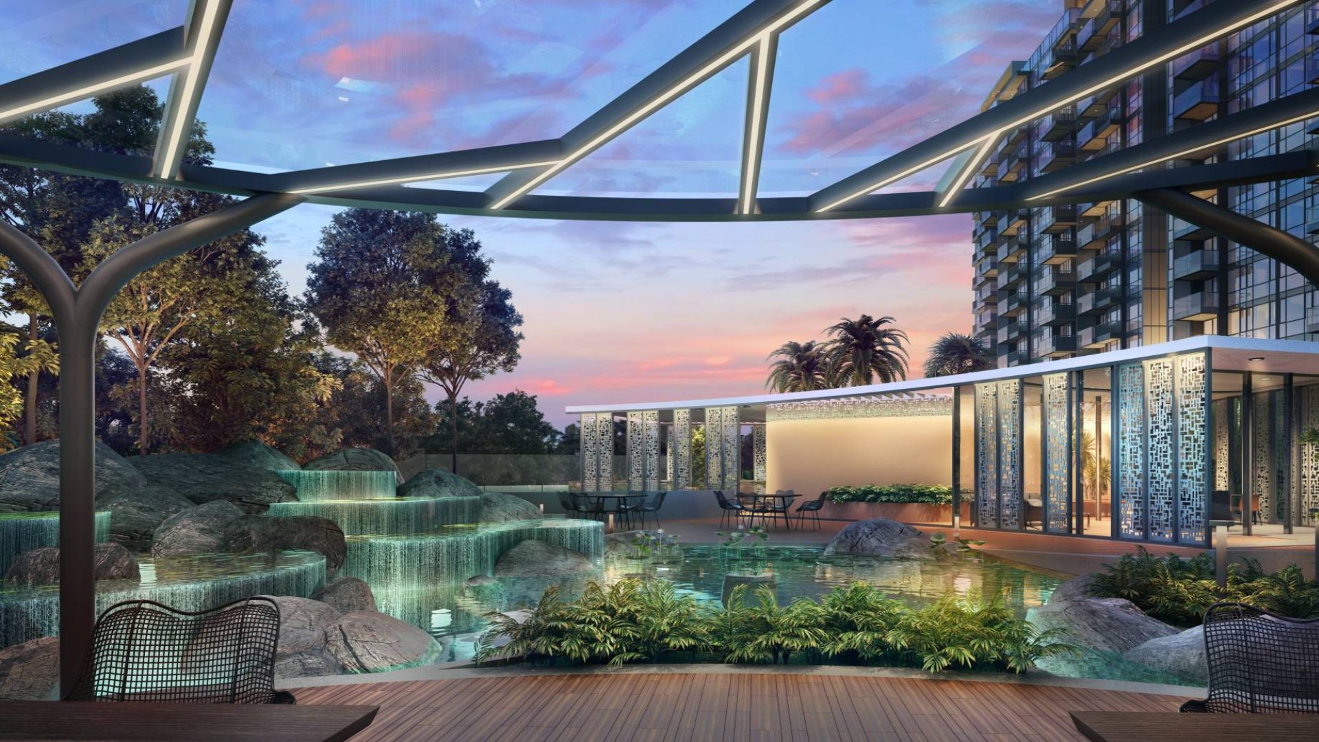 Hyll on Holland Singapore luxury apartments garden