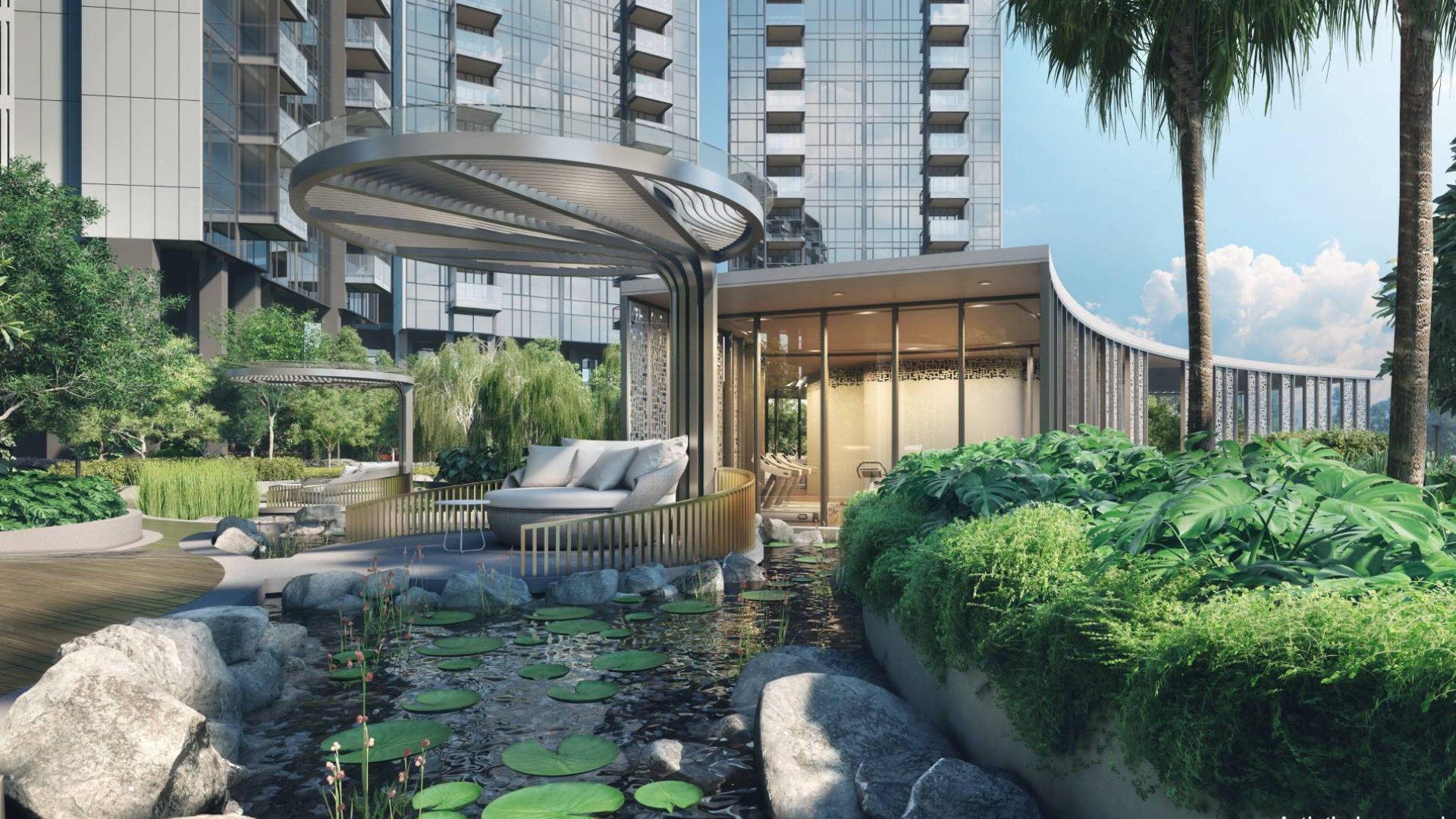 Hyll on Holland Singapore luxury apartments garden