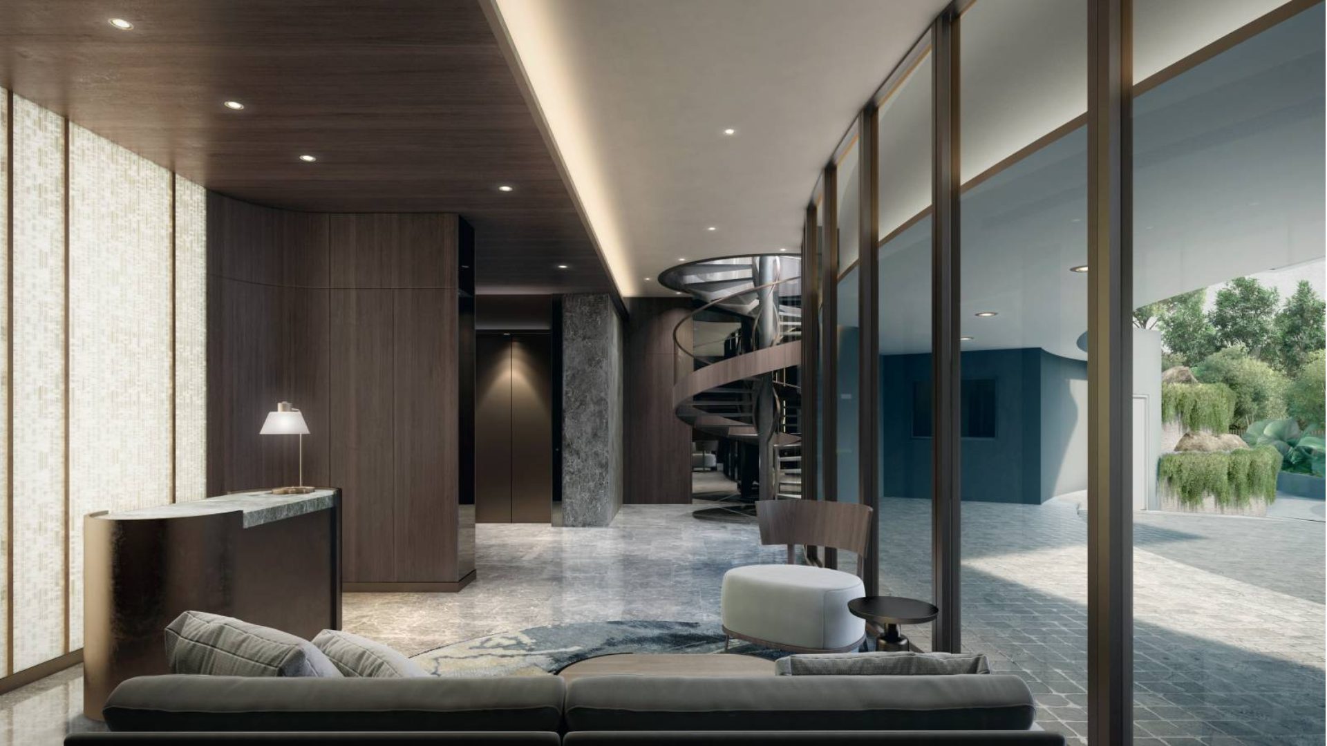 Hyll on Holland Singapore luxury apartments lobby