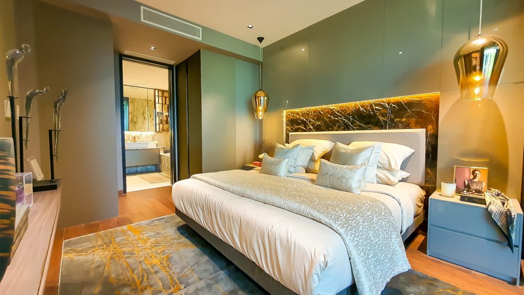 Irwell Hill Residences Penthouse Master Bedoom