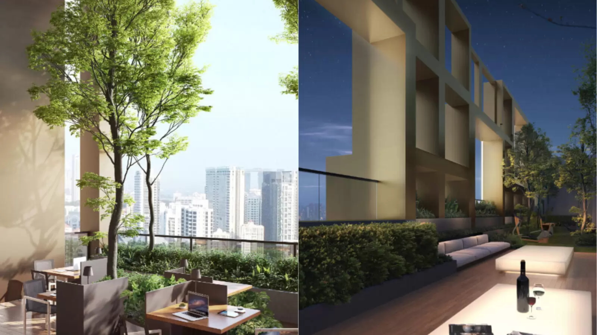 Irwell Hill Residences Singapore luxury apartments roof terrace