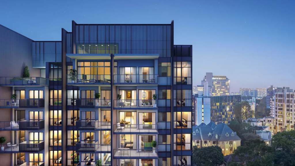 Juniper Hill Singapore luxury apartments exterior