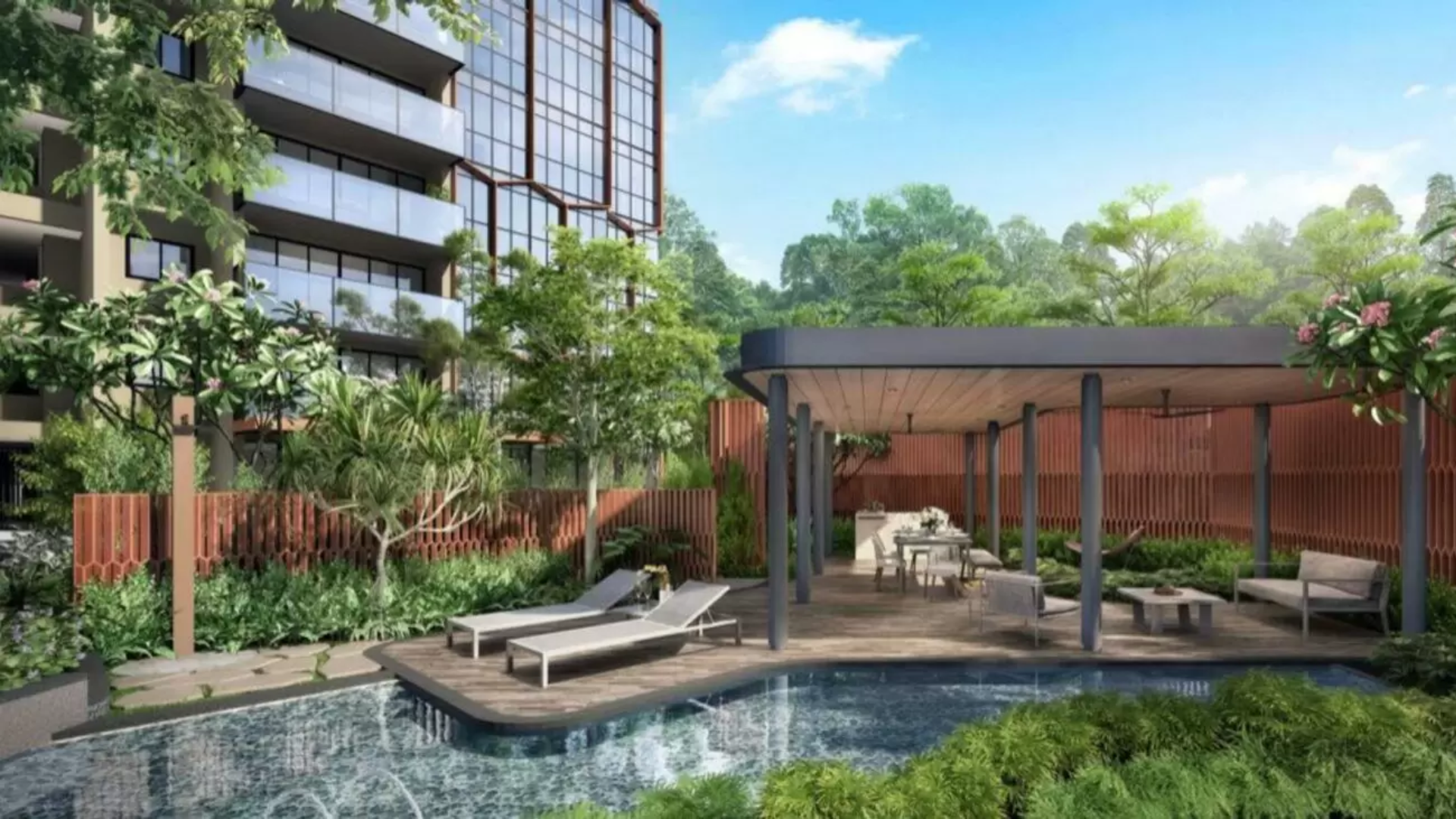 Liv@MB Singapore luxury apartments pool