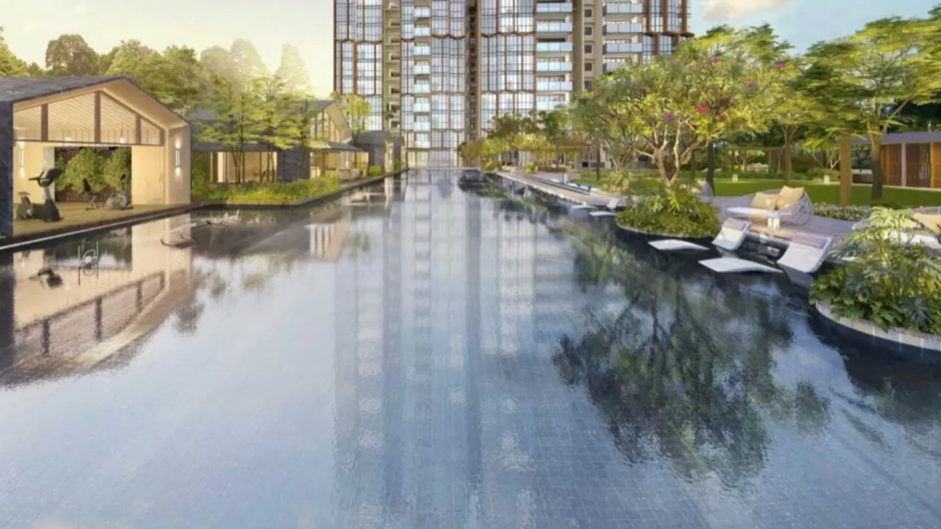 Liv@MB Singapore luxury apartments pool