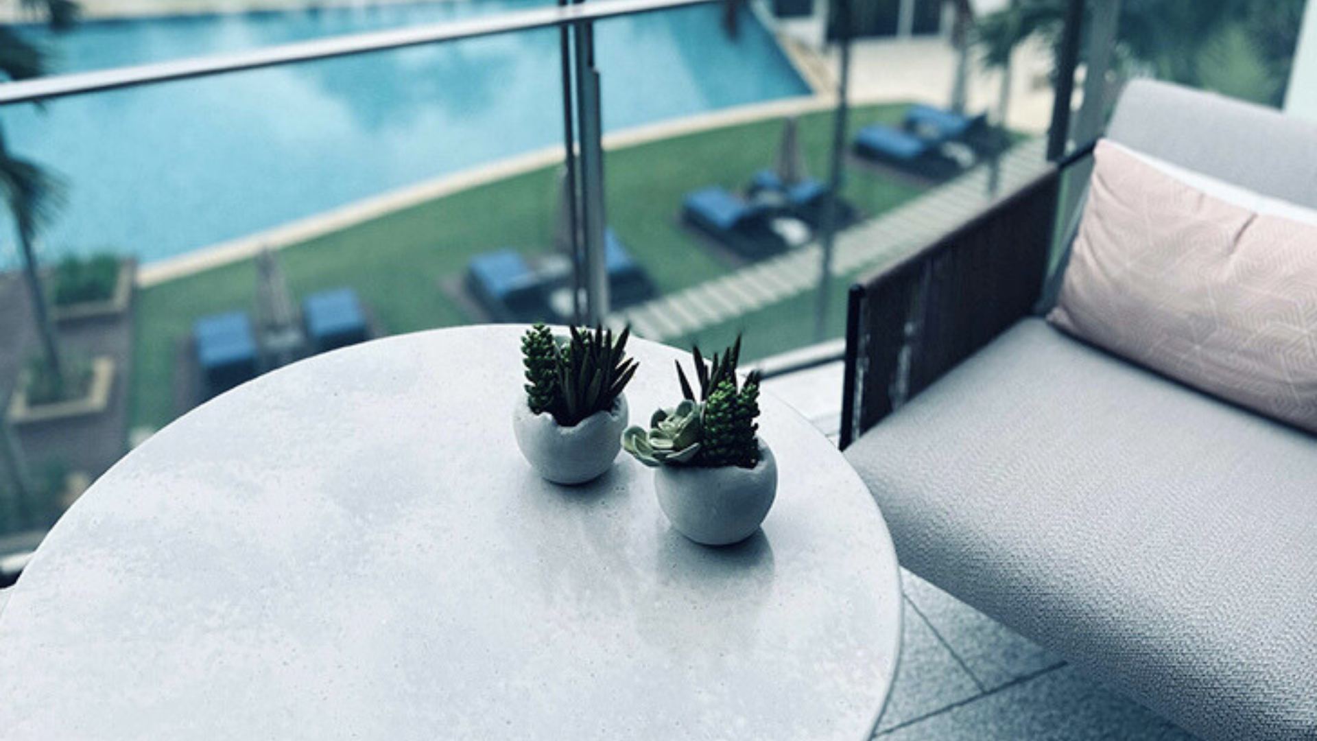Marina Collection Singapore luxury apartments balcony