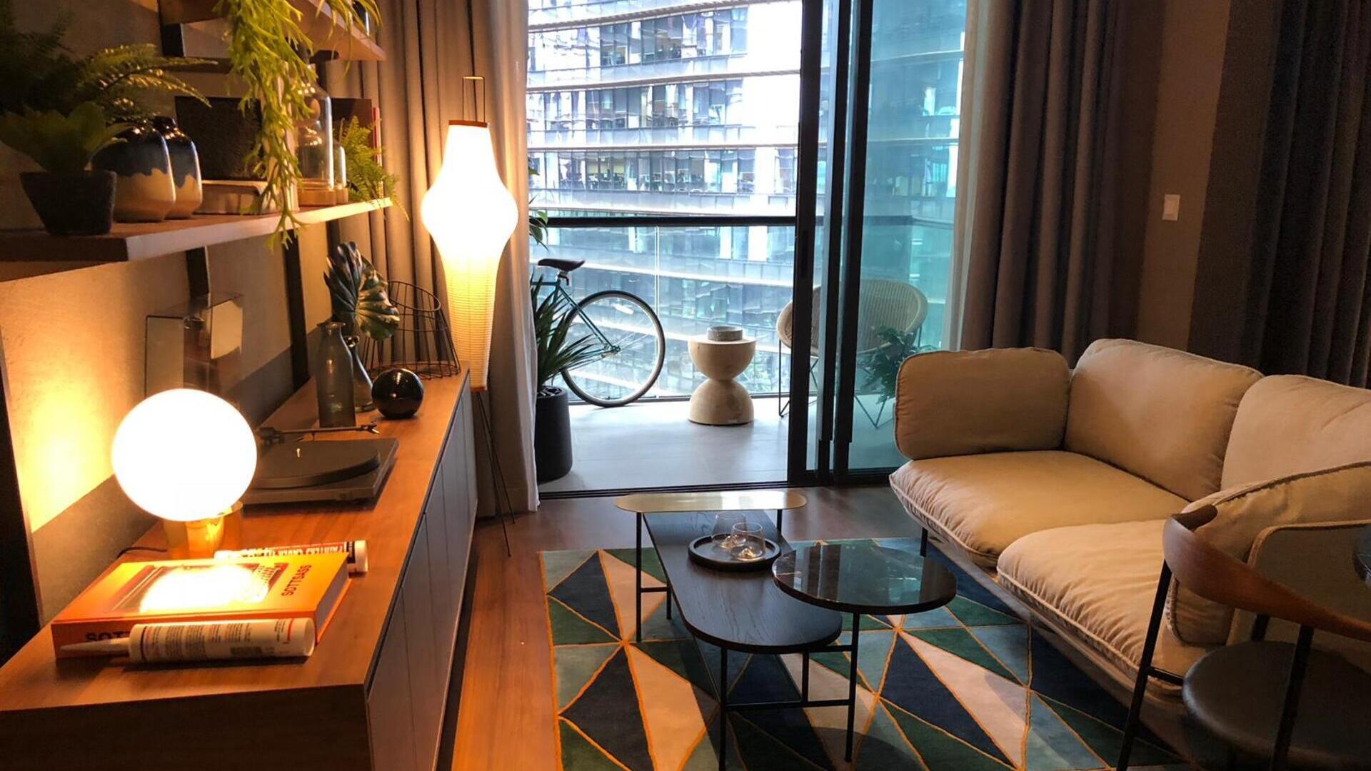 Marina One Residences Singapore luxury apartments Living Room