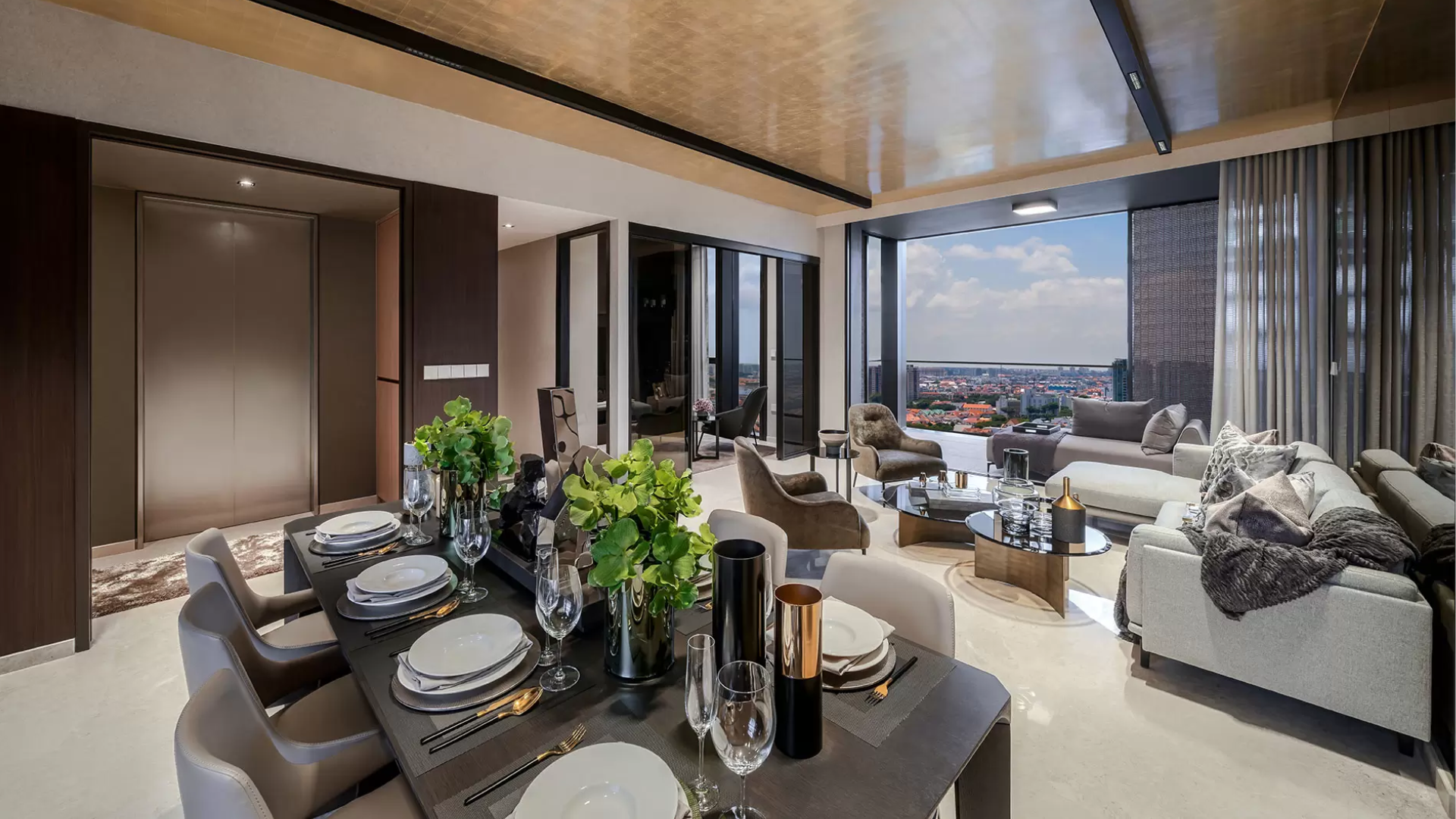 Meyer Mansion Singapore luxury apartments living room